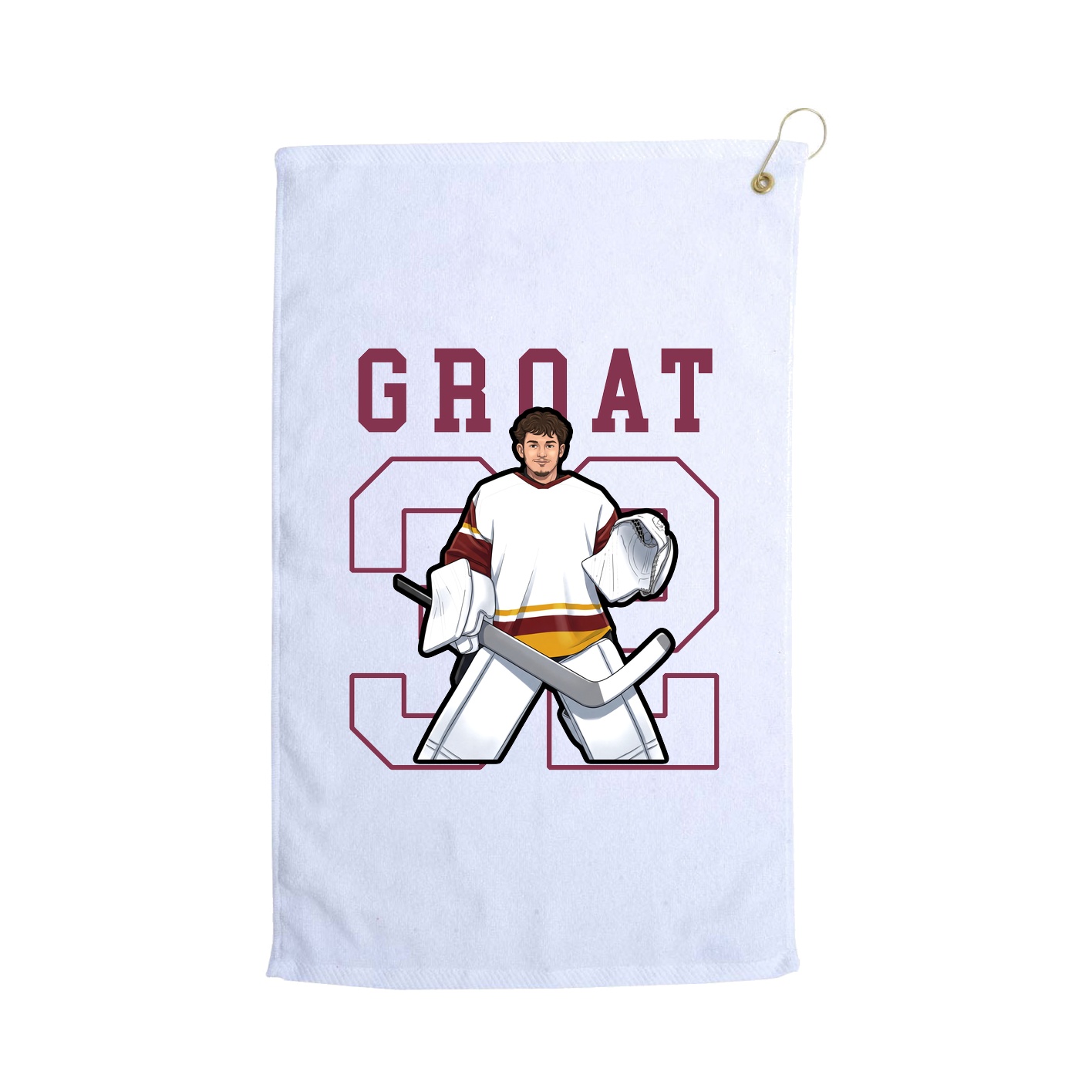 Golf Towel — Shirsey in White