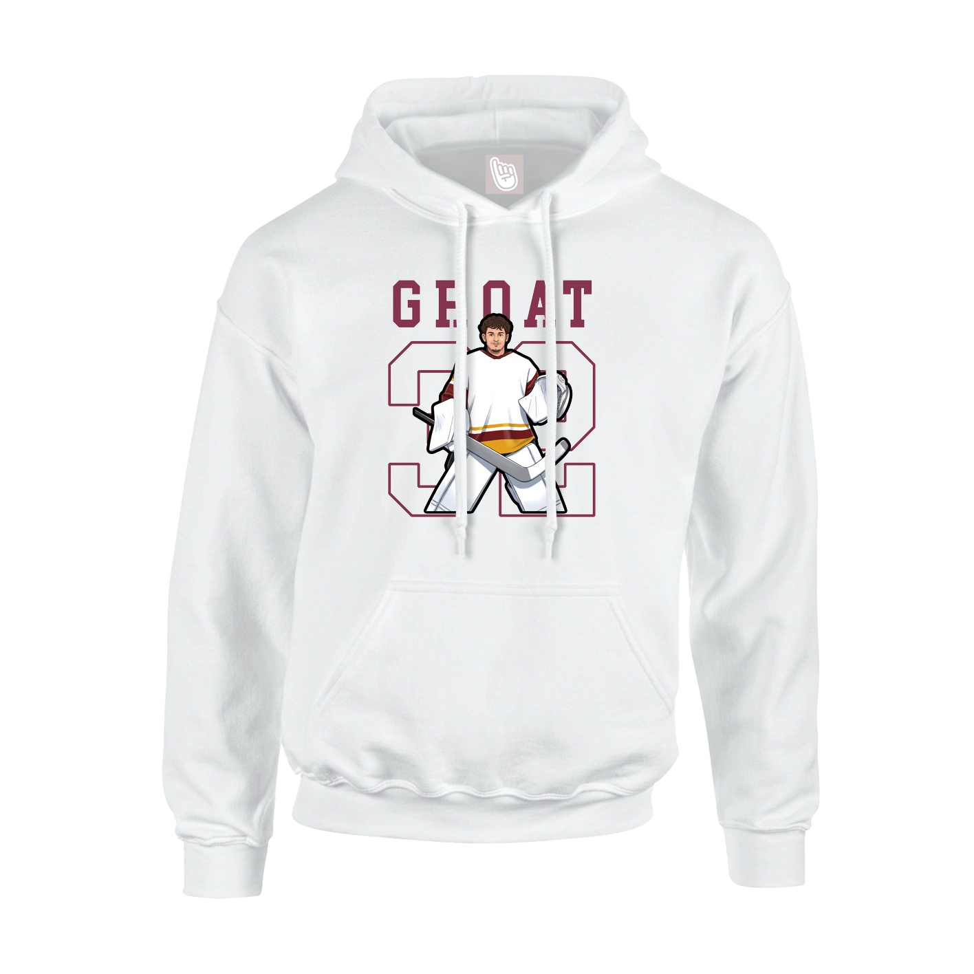 Youth Hoodie — Shirsey in White