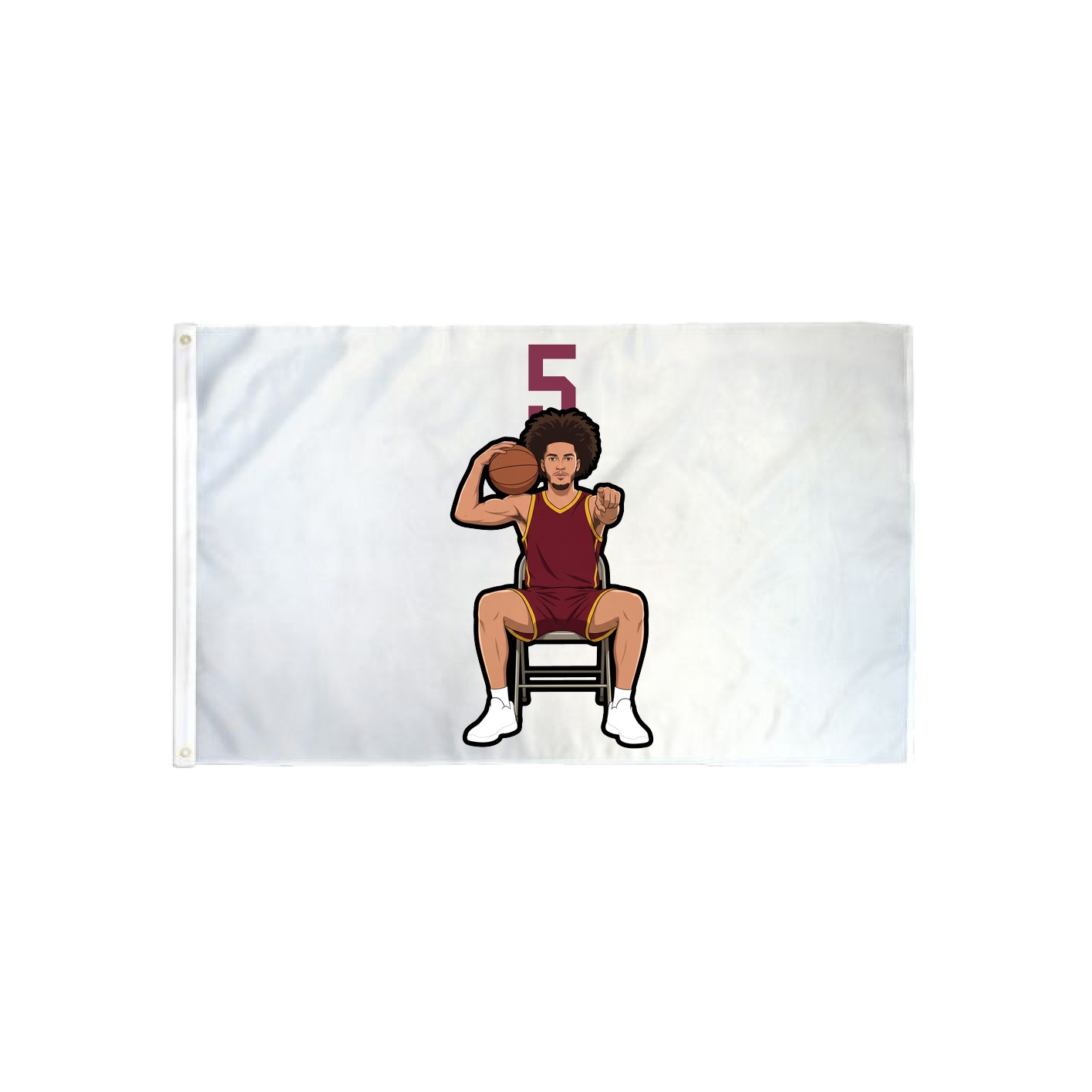 3x5 Flag — Number Top in Classic