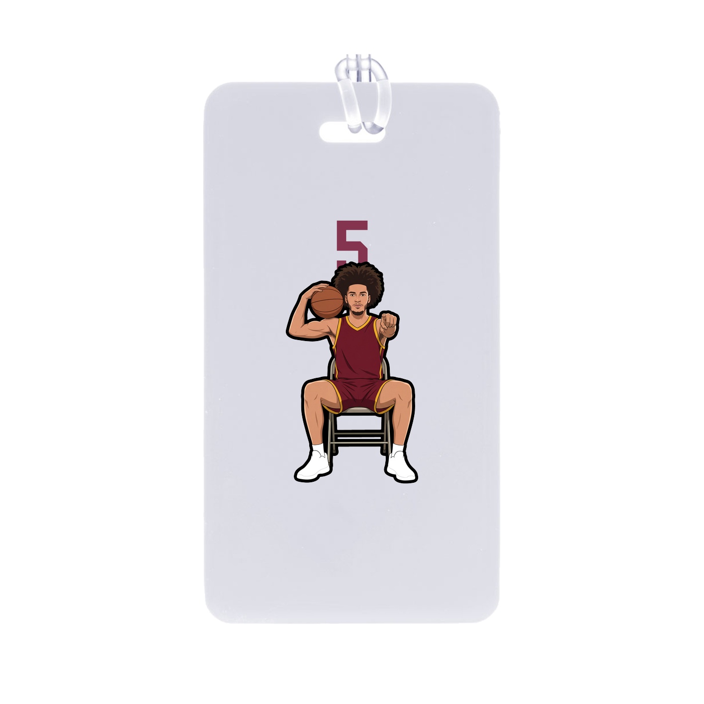 Bag Tag — Number Top in Classic