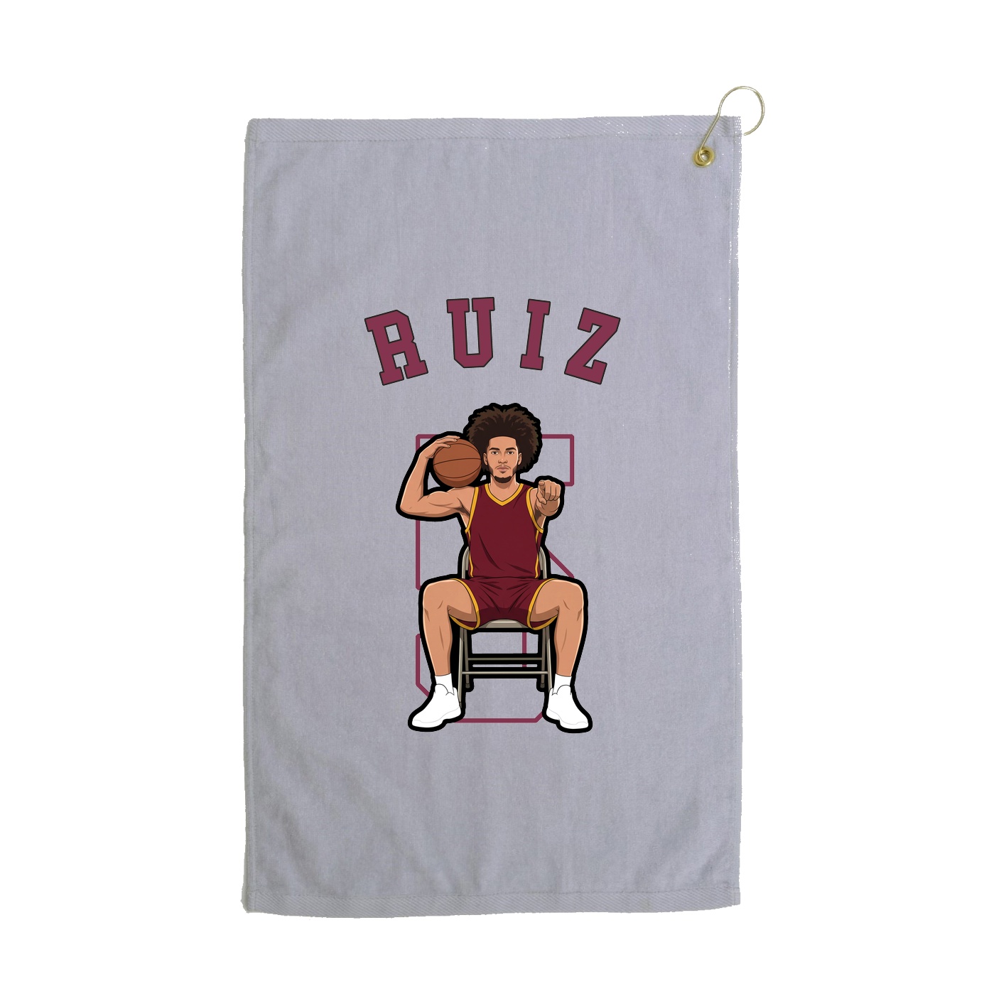 Golf Towel — Shirsey Arch in Grey