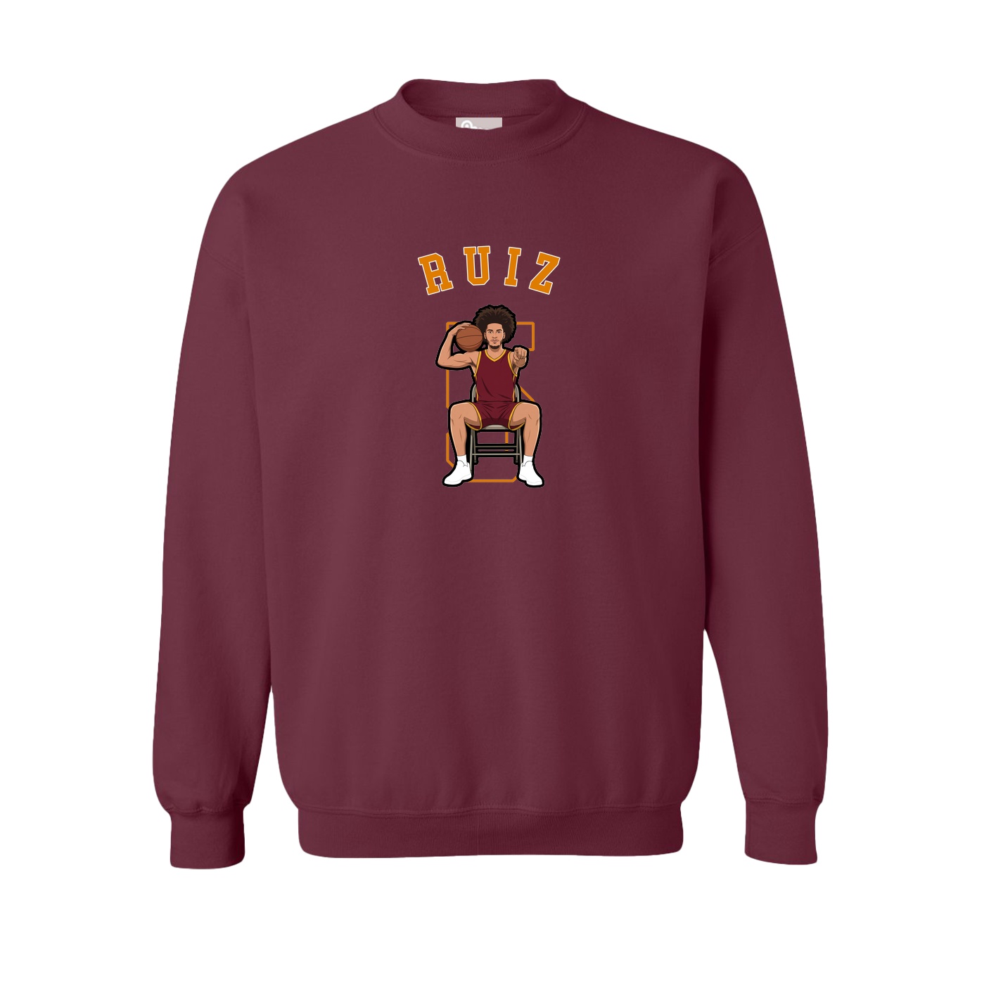 Fleece Crew — Shirsey Arch in Maroon
