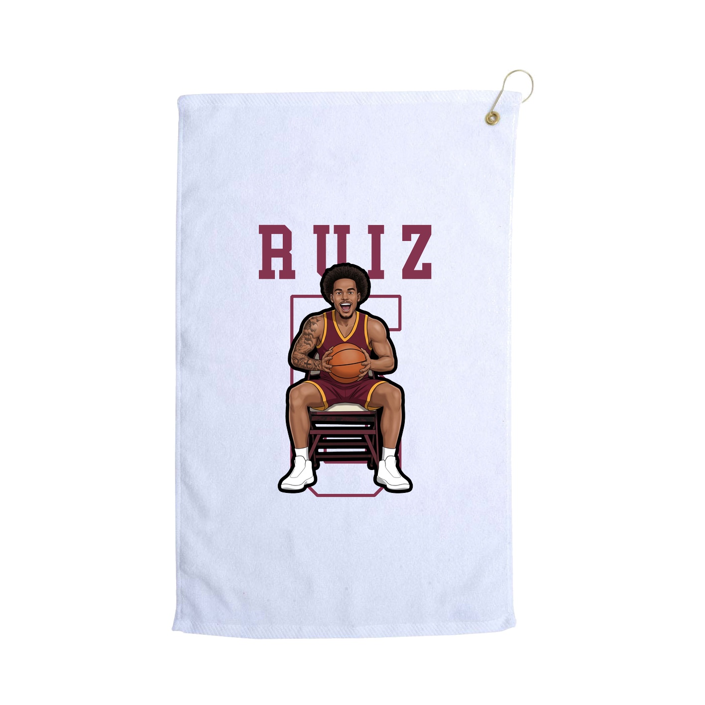 Golf Towel — Shirsey in White