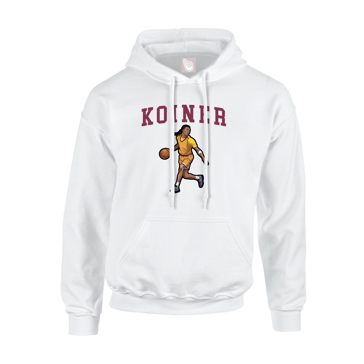 Hoodie — Shirsey in White