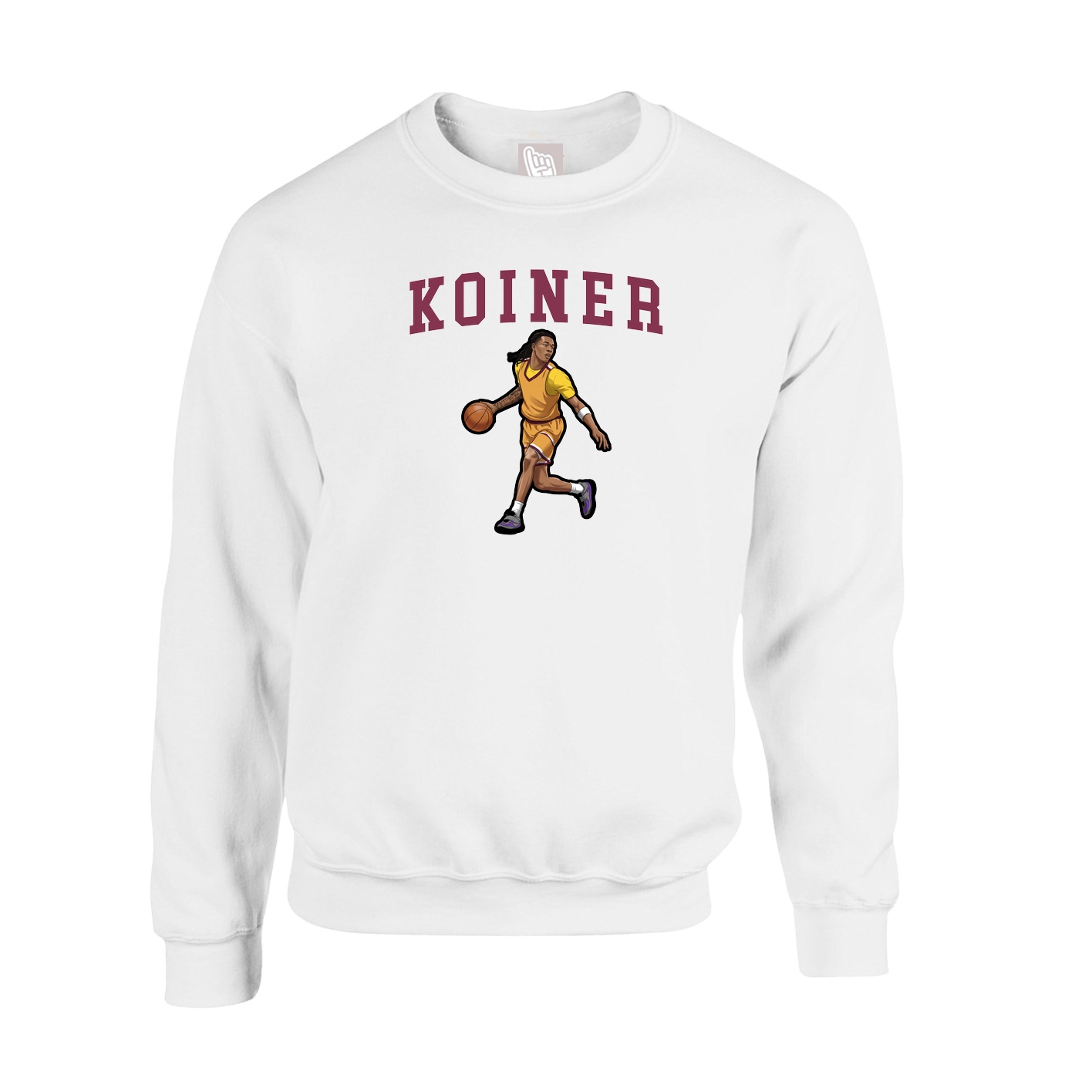 Fleece Crew — Shirsey in White
