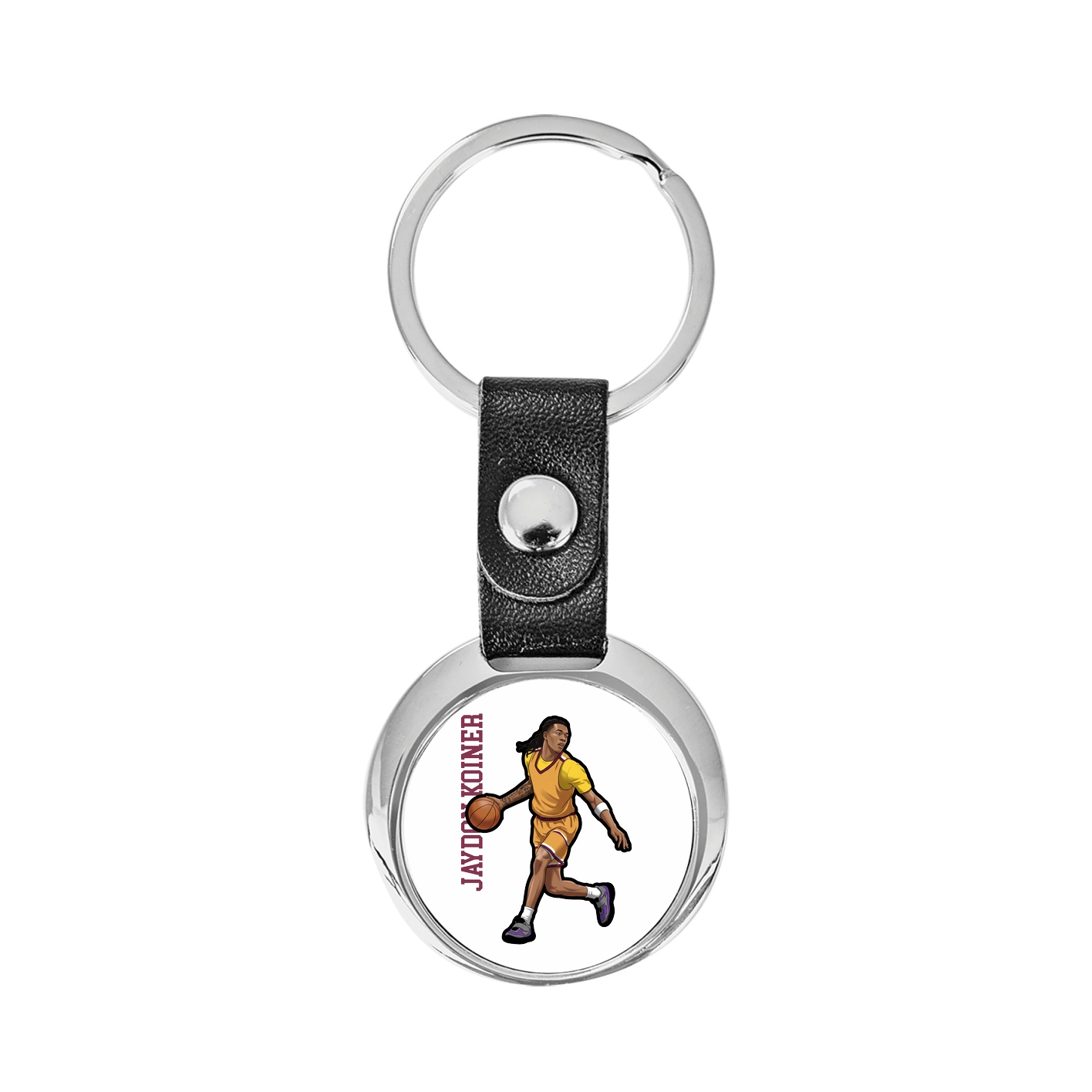 Key Chain — Name Vertical in Classic