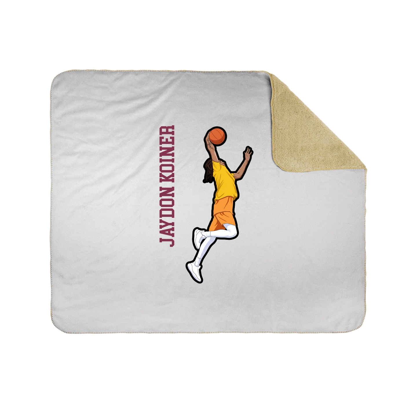 50x60 Sherpa Lined Throw Blanket
