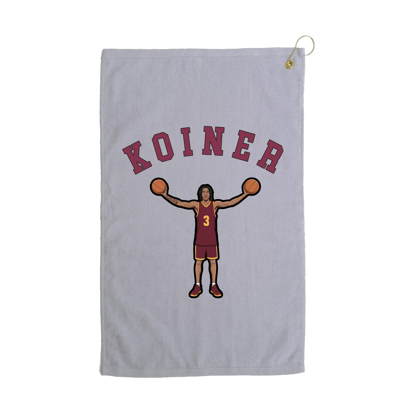 Golf Towel — Shirsey Arch in Grey