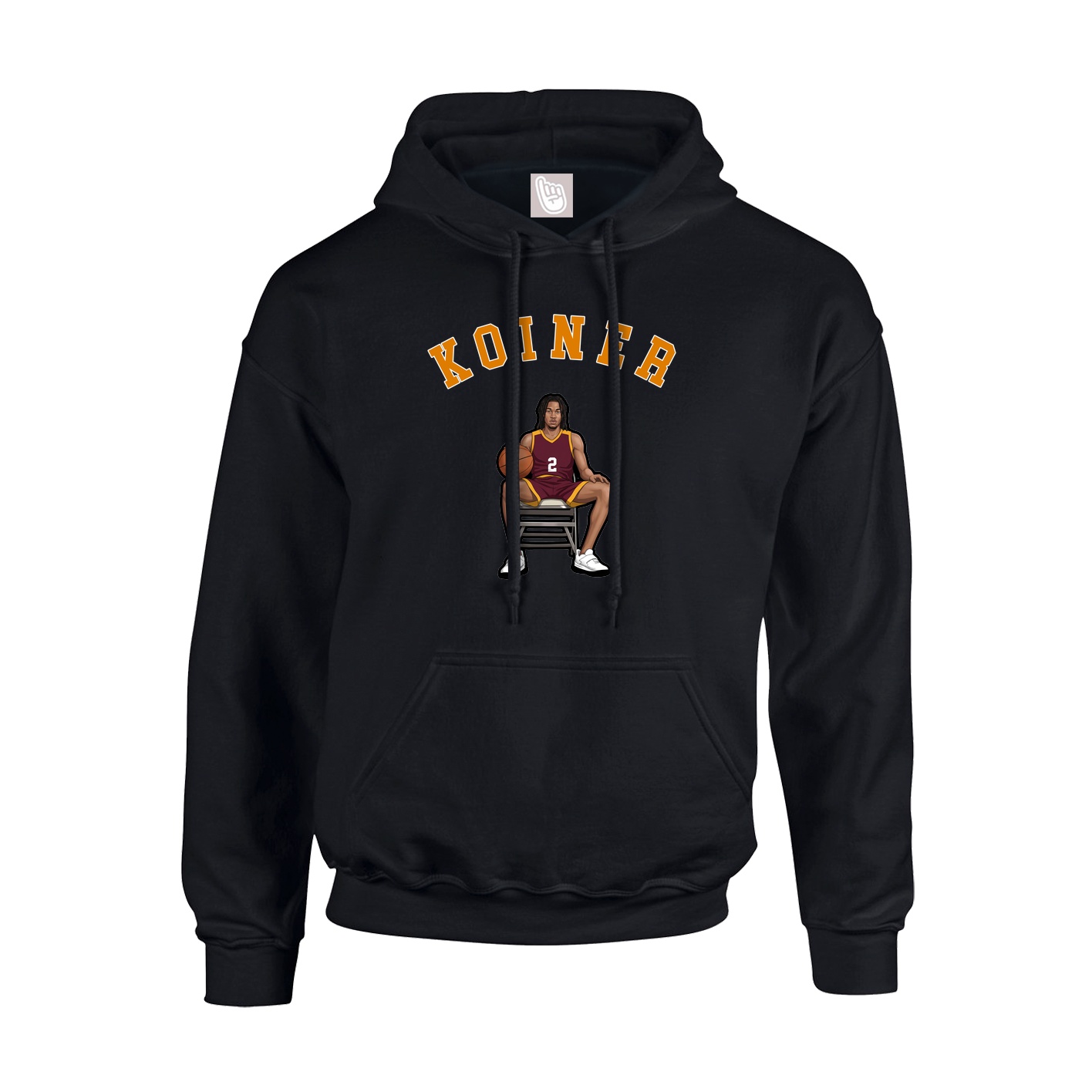 Youth Hoodie — Shirsey Arch in Black