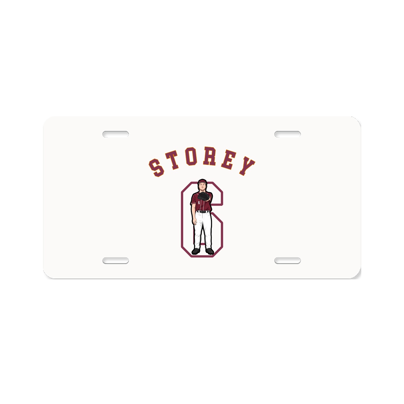 License Plate — Shirsey Arch in Classic
