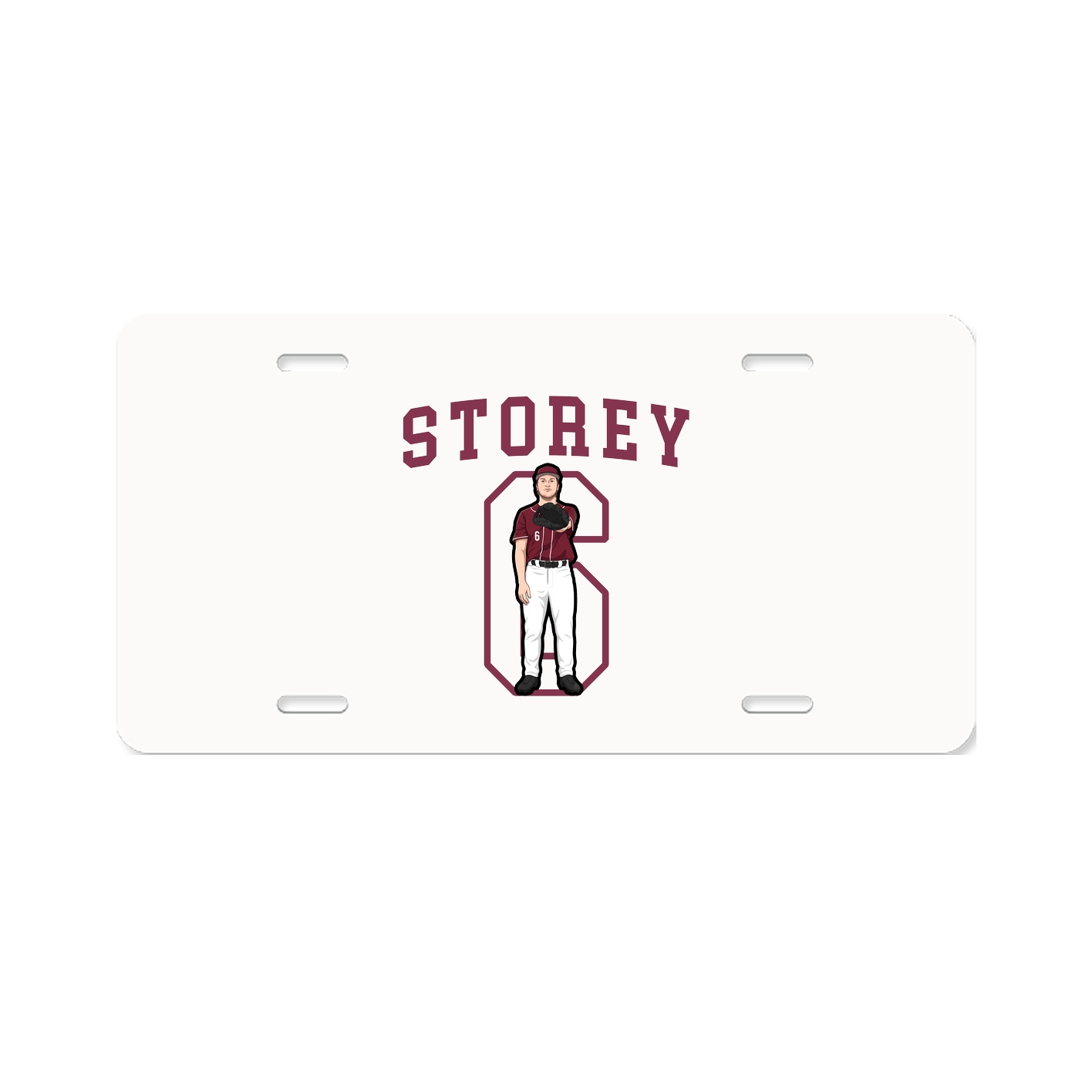 License Plate — Shirsey in Classic