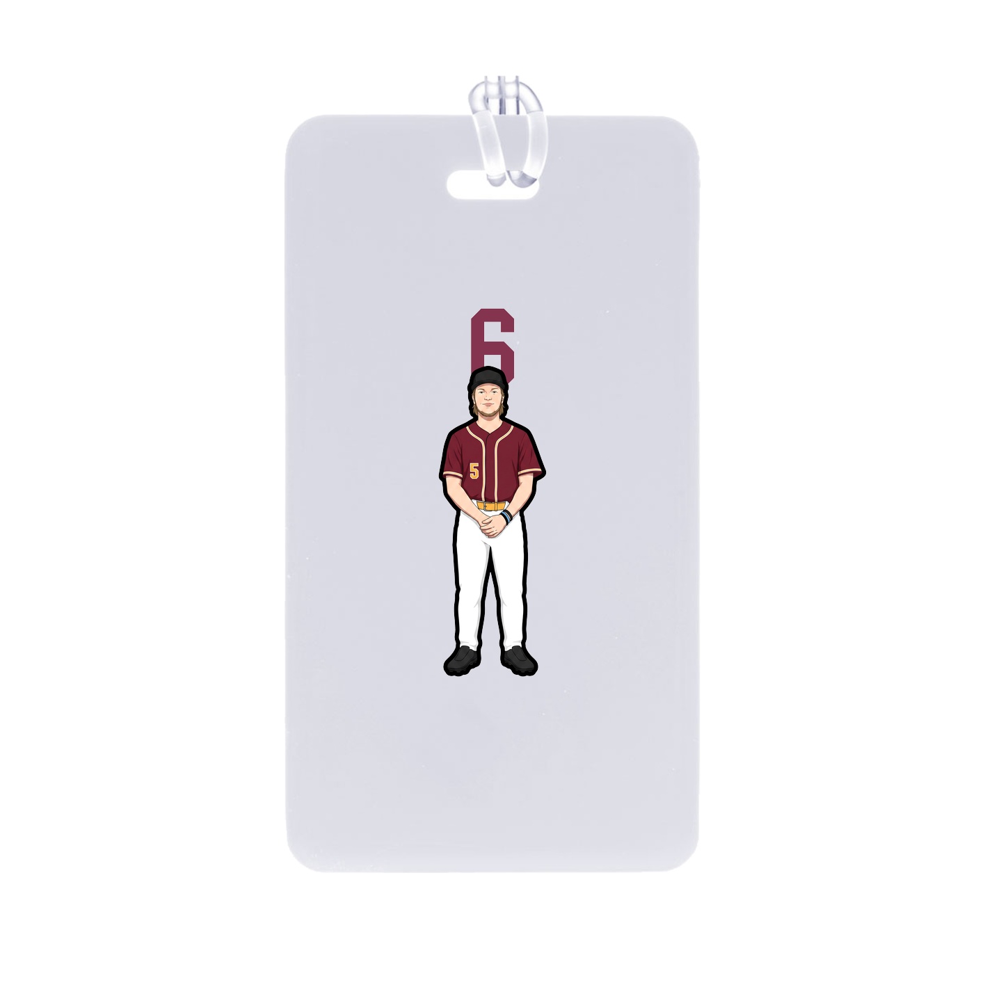 Bag Tag — Number Top in Classic
