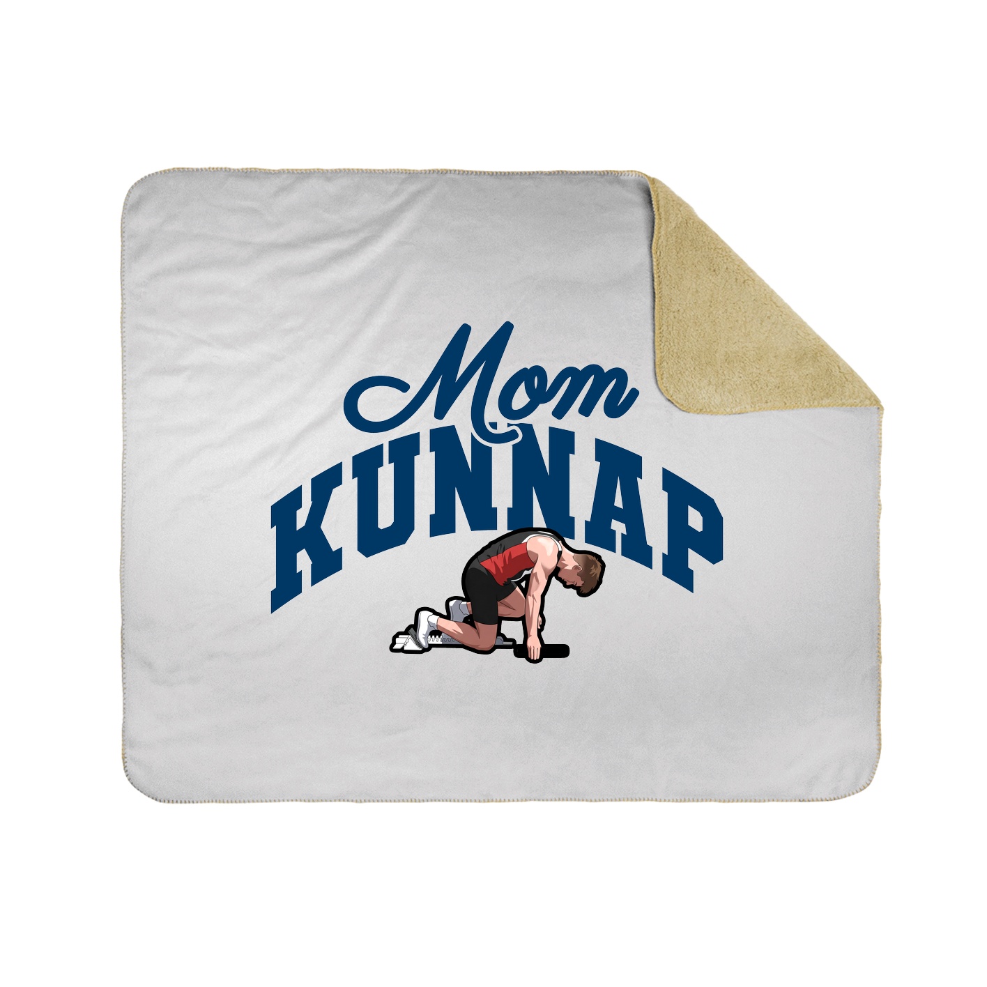 Throw Blanket — Mothers Day Arch in White
