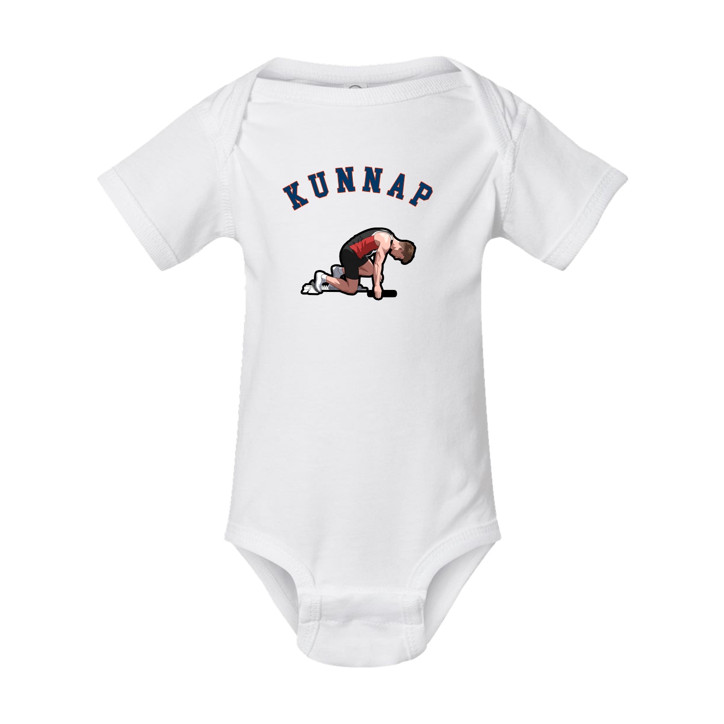 Baby Onesie — Shirsey Arch in White