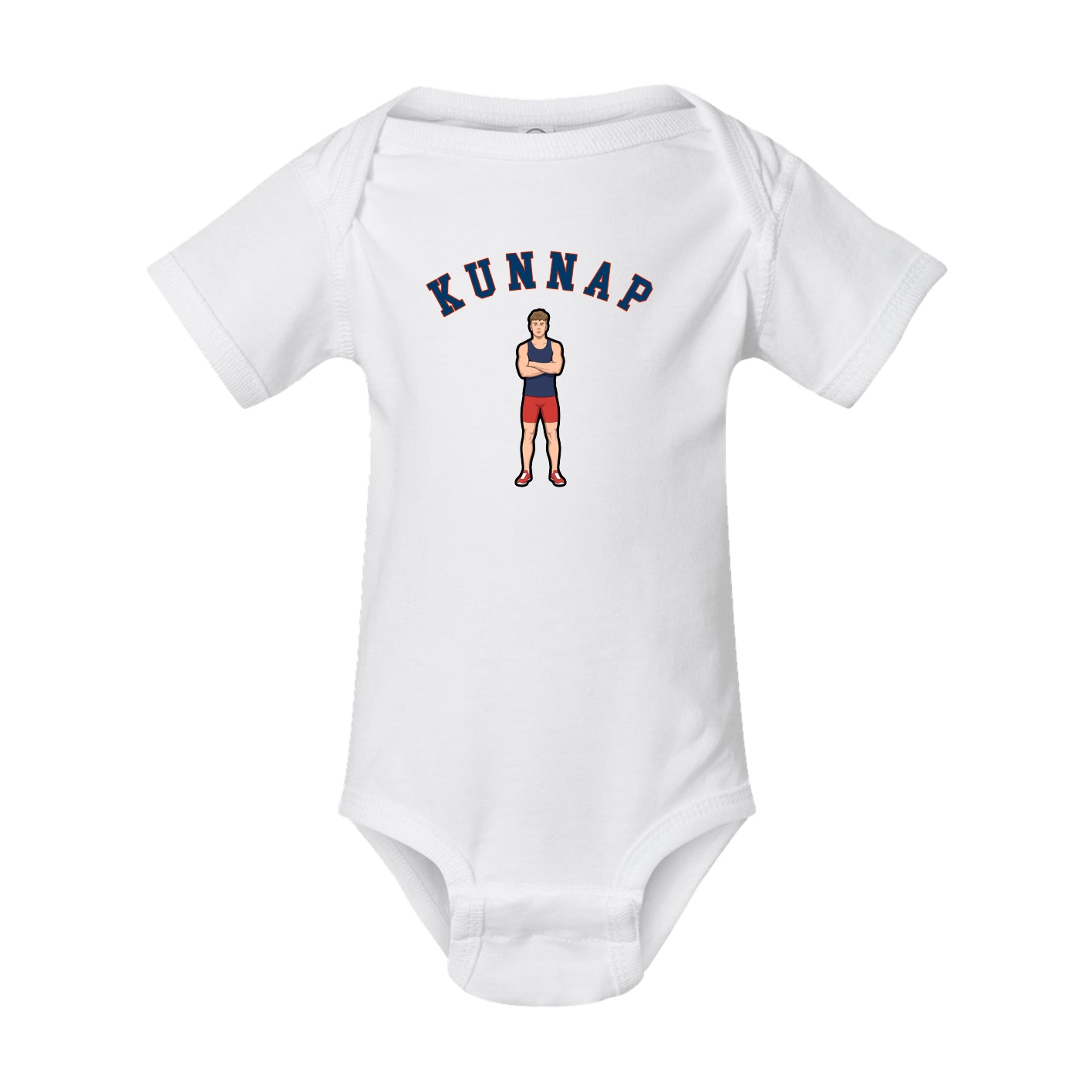 Baby Onesie — Shirsey Arch in White