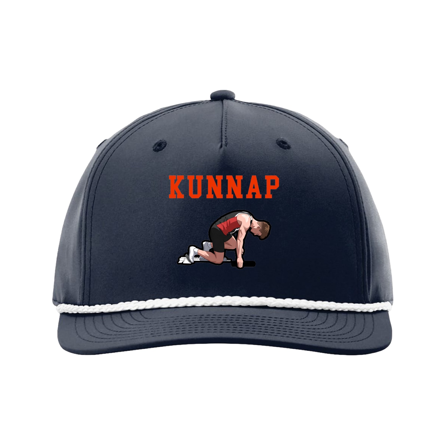 Five-Panel Classic Rope Cap — Shirsey in Navy