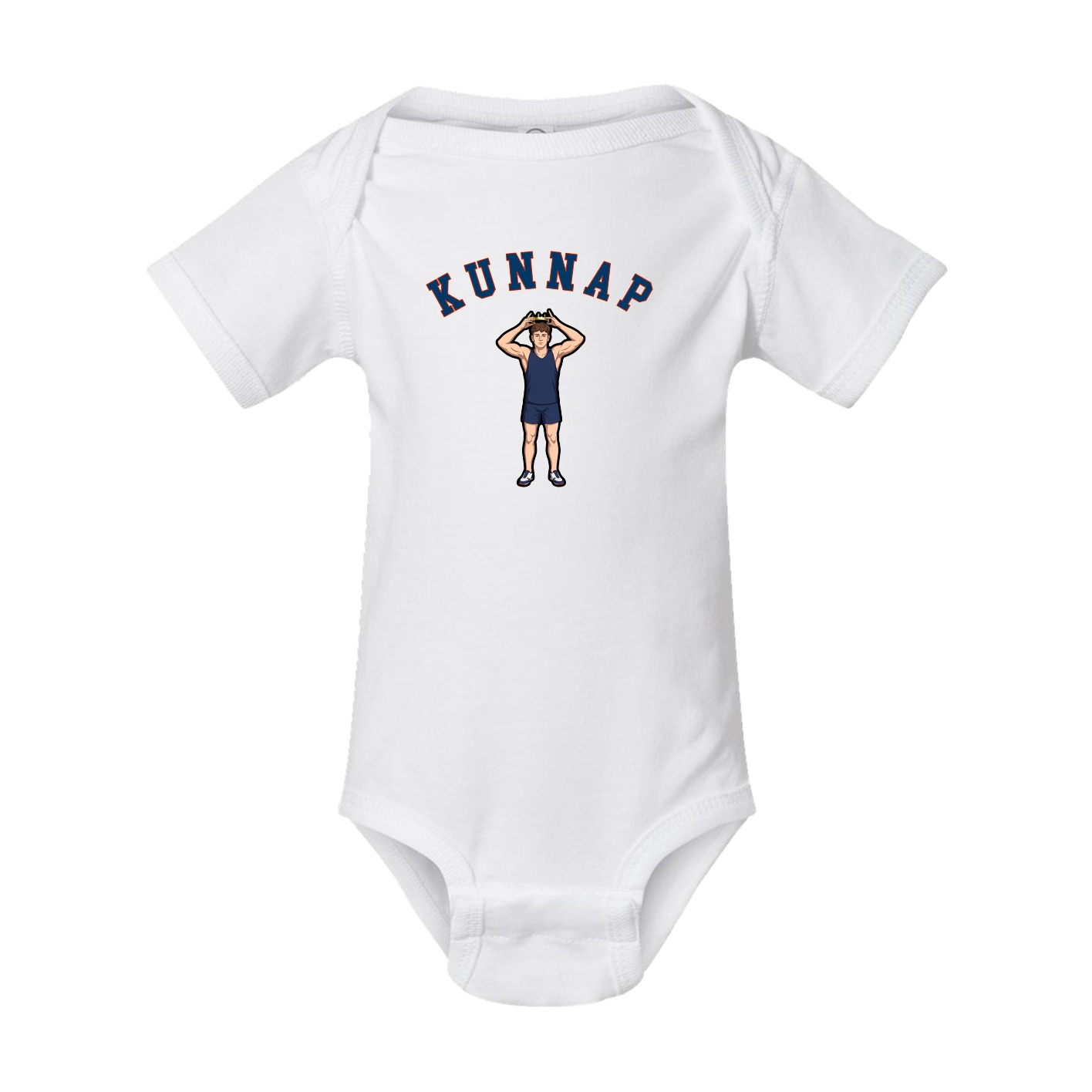 Baby Onesie — Shirsey Arch in White