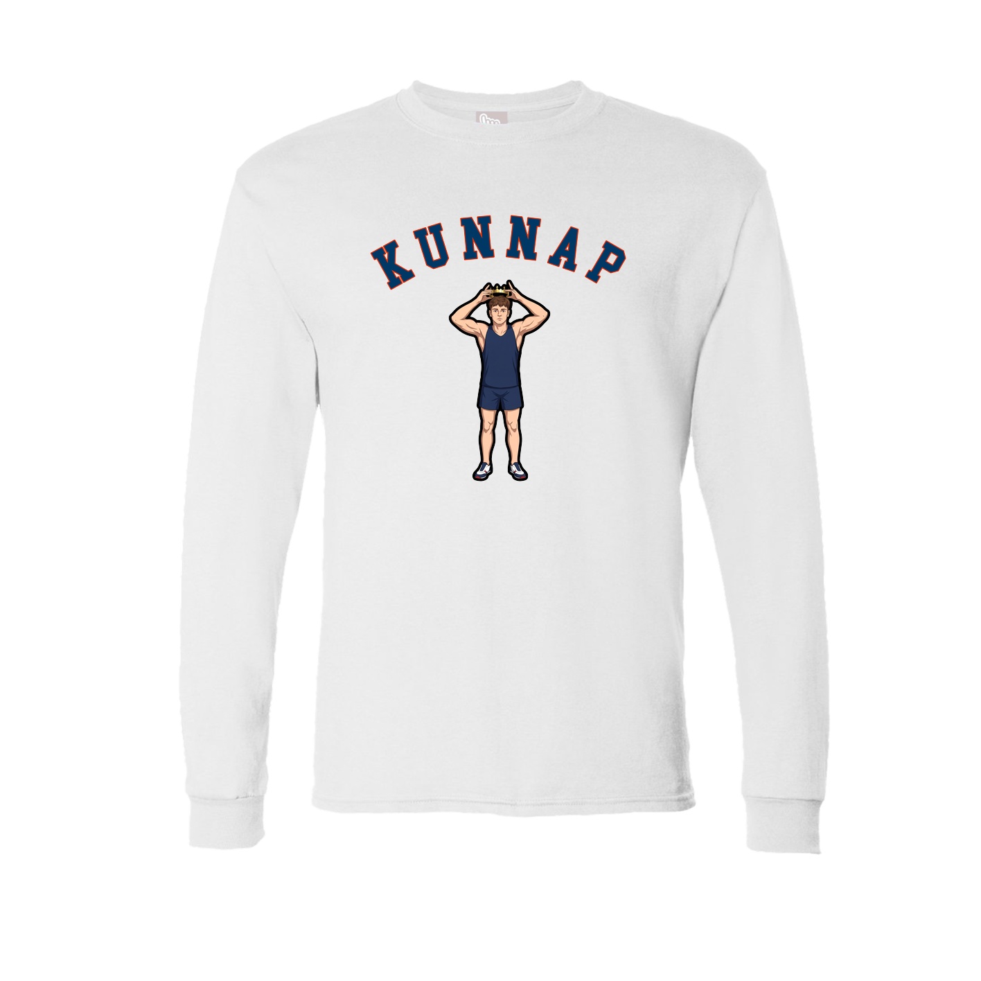 Long Sleeve Tee — Shirsey Arch in White