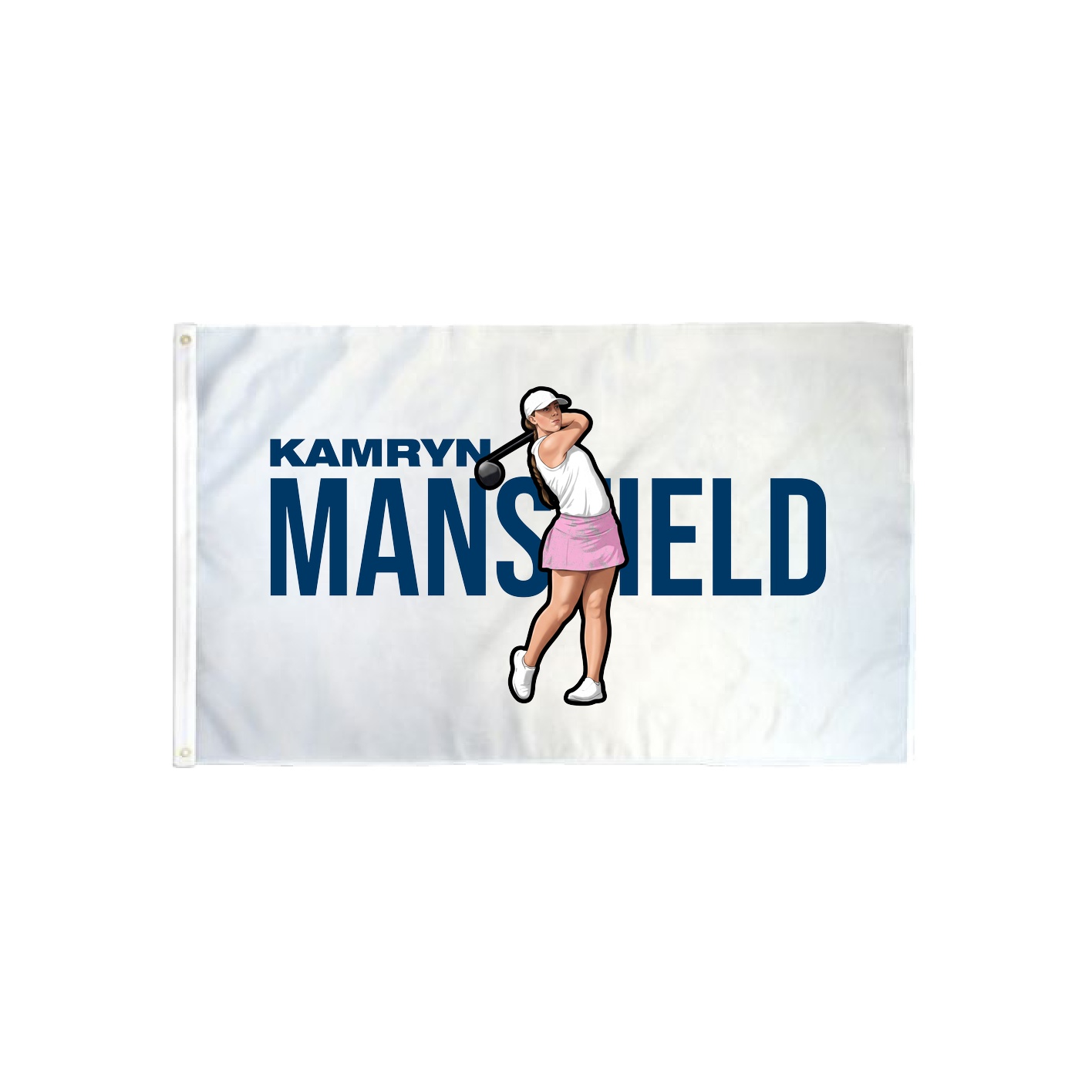 3x5 Flag — Player Name in Classic