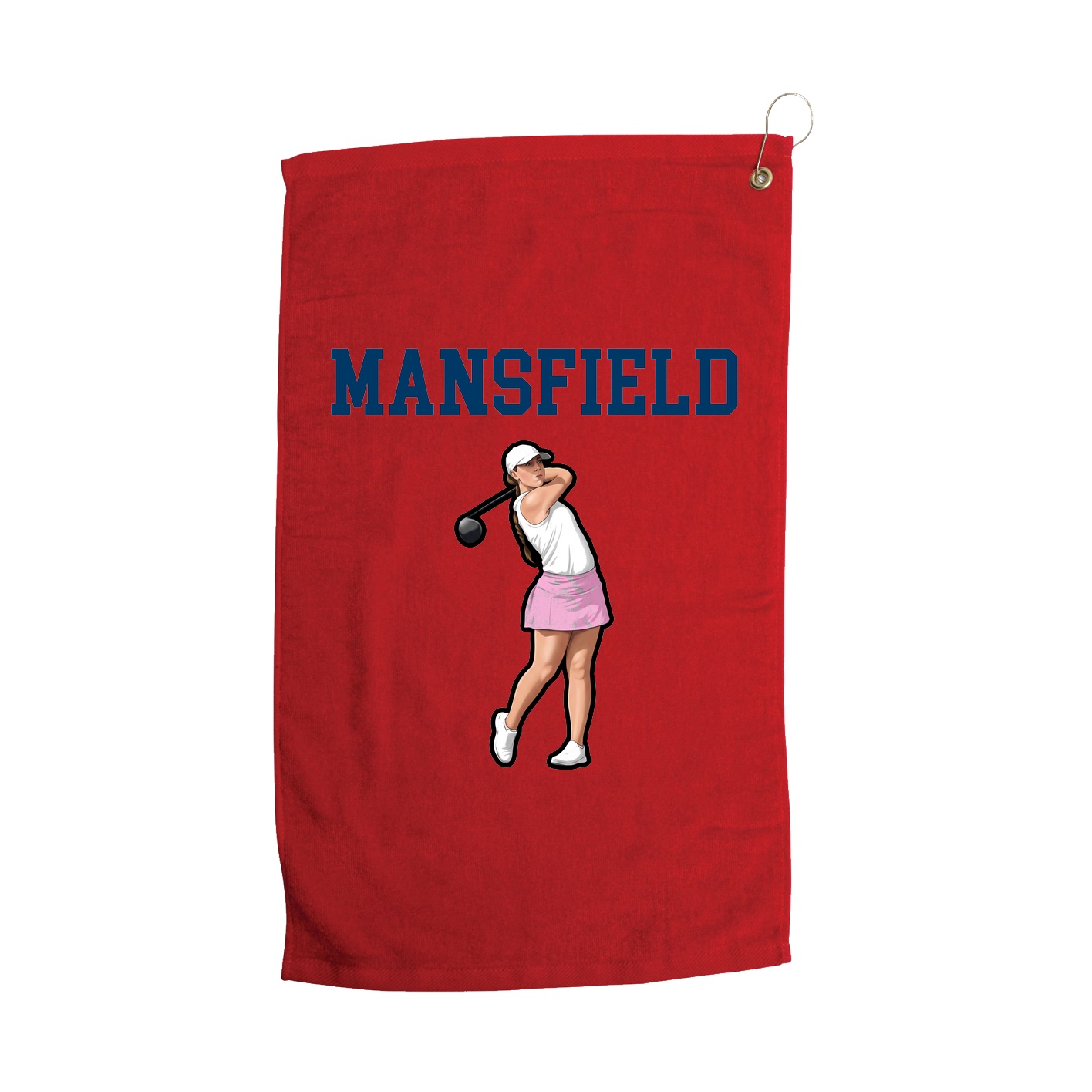 Golf Towel — Shirsey in Red