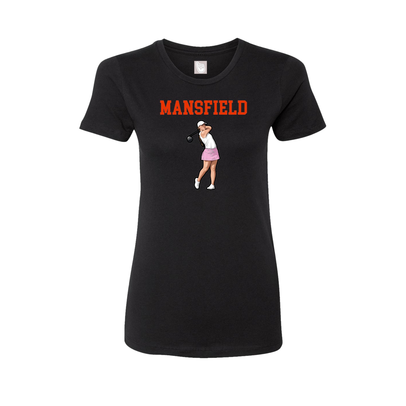 Fitted Women's Tee — Shirsey in Black