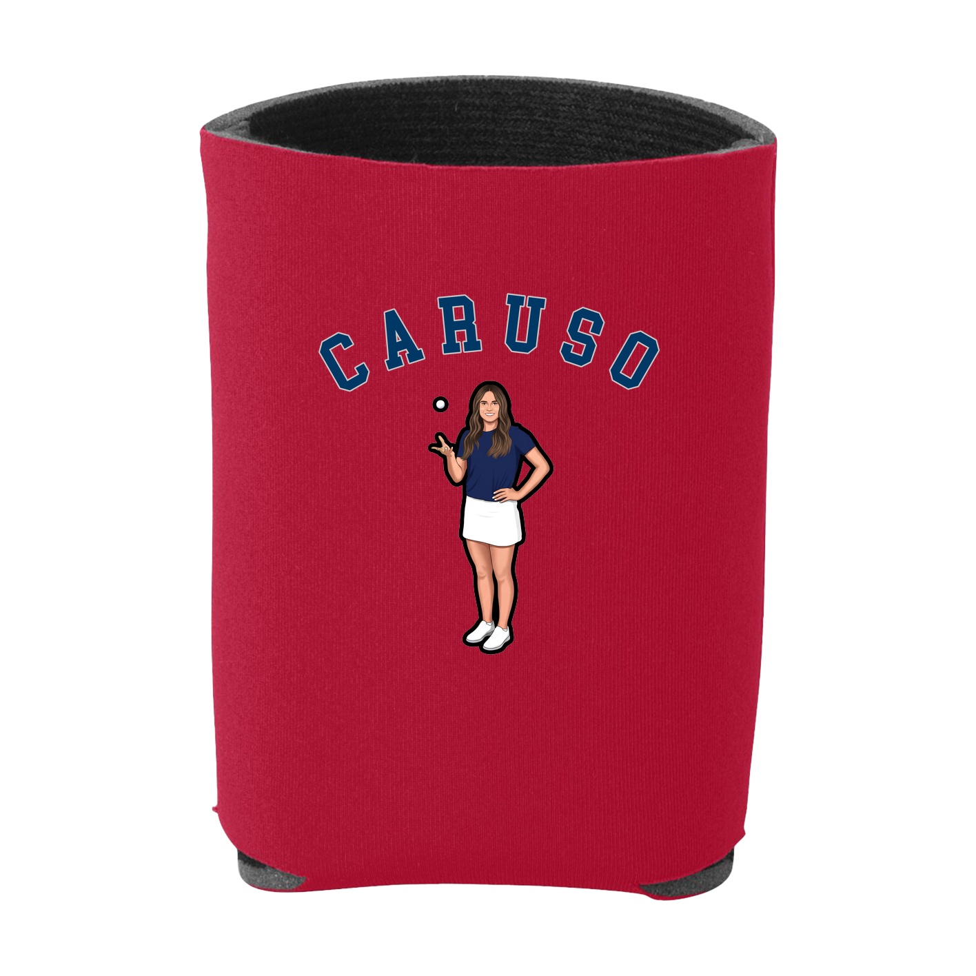 Can Holder — Shirsey Arch in Red