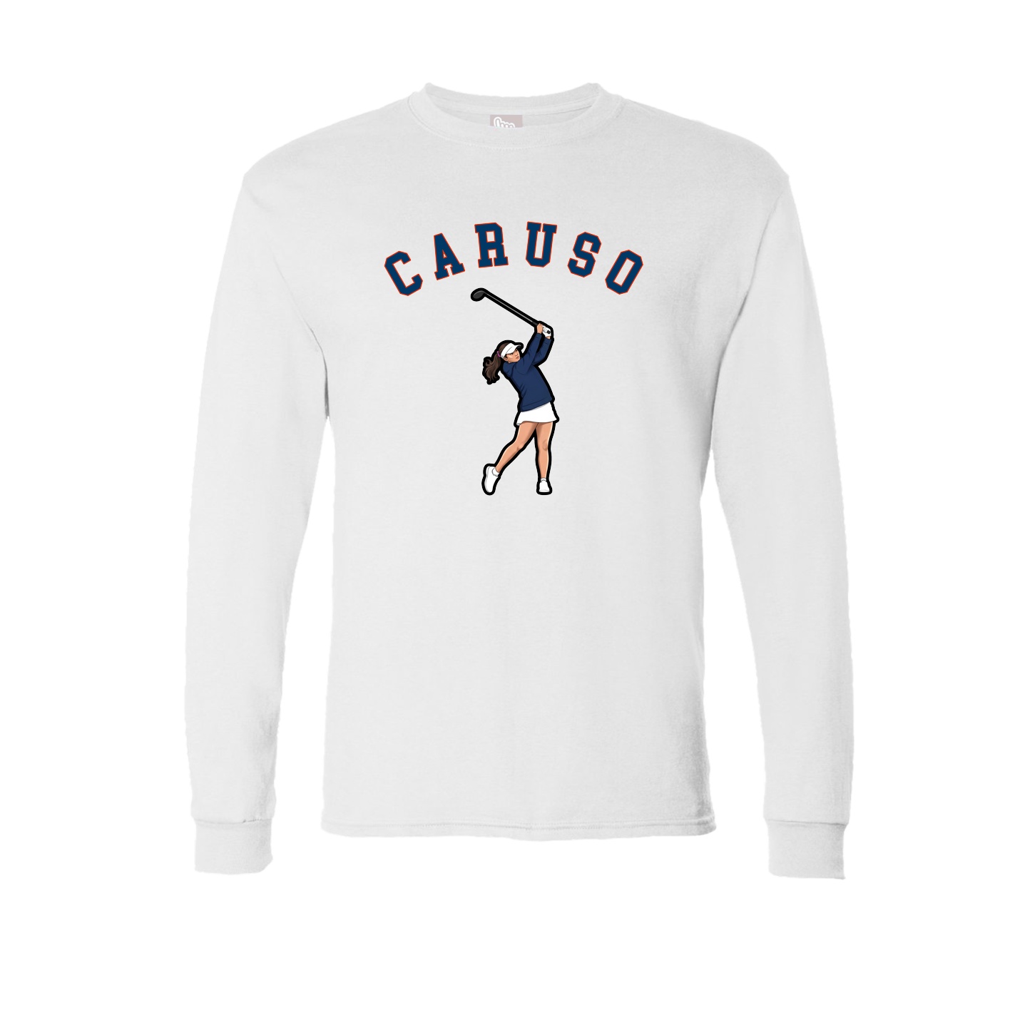 Long Sleeve Tee — Shirsey Arch in White