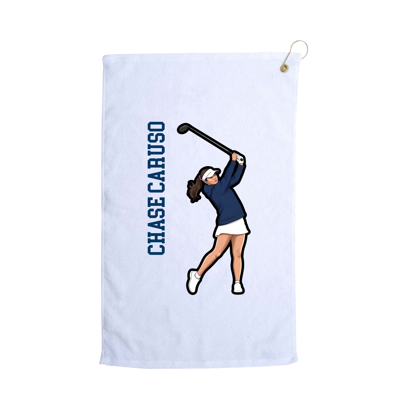 Terry Velour Golf Towel