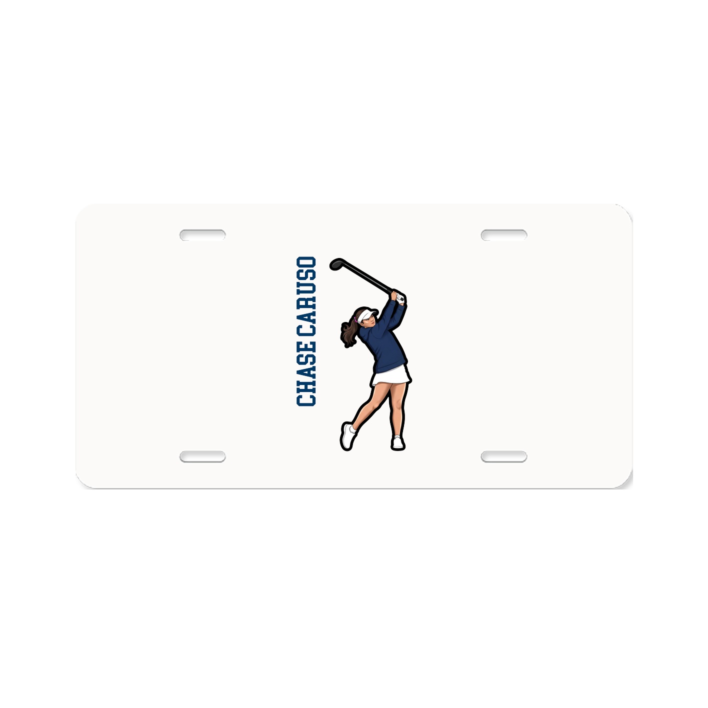 Aluminum License Plate
