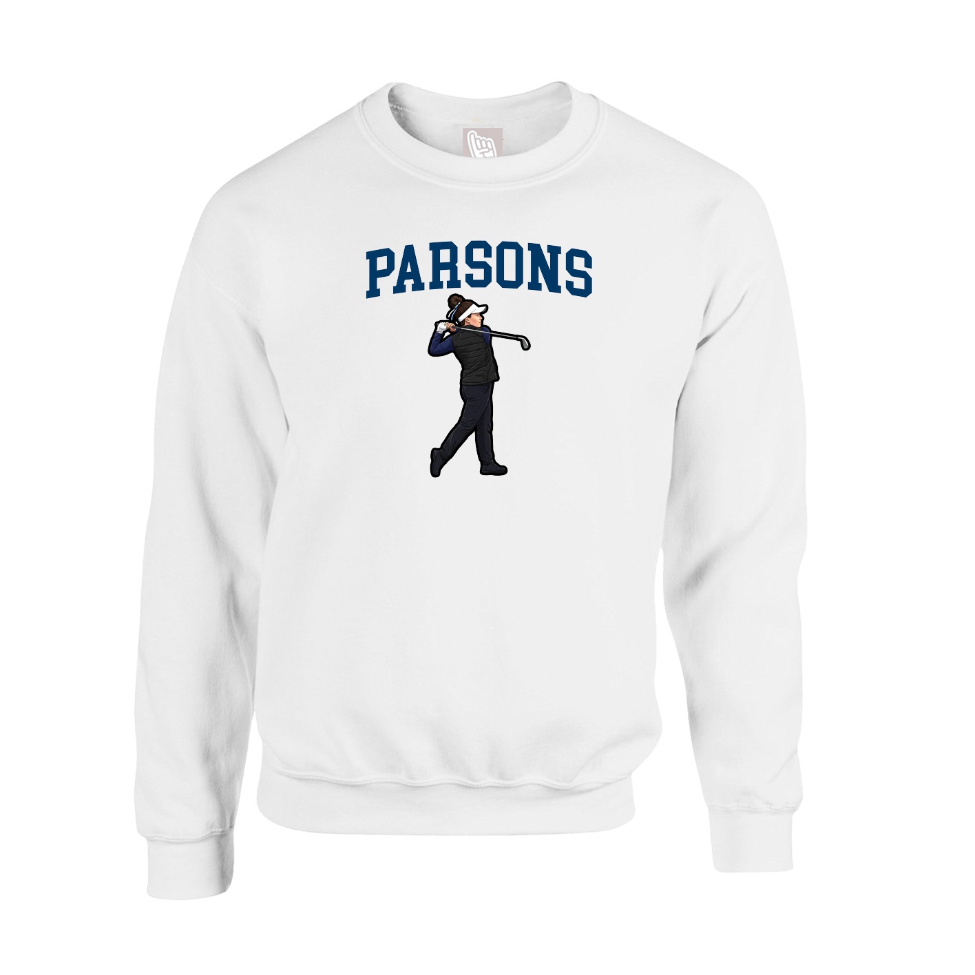 Fleece Crew — Shirsey in White