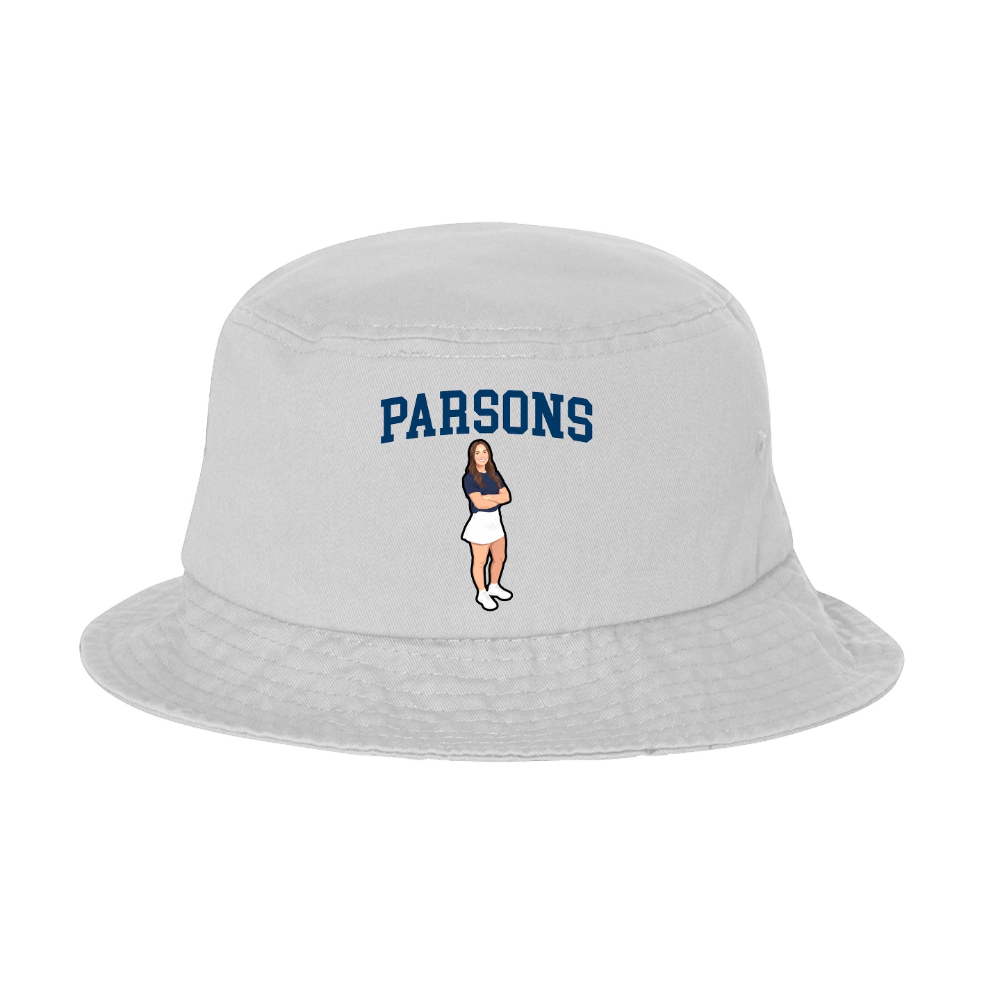 Bucket Cap — Shirsey in White