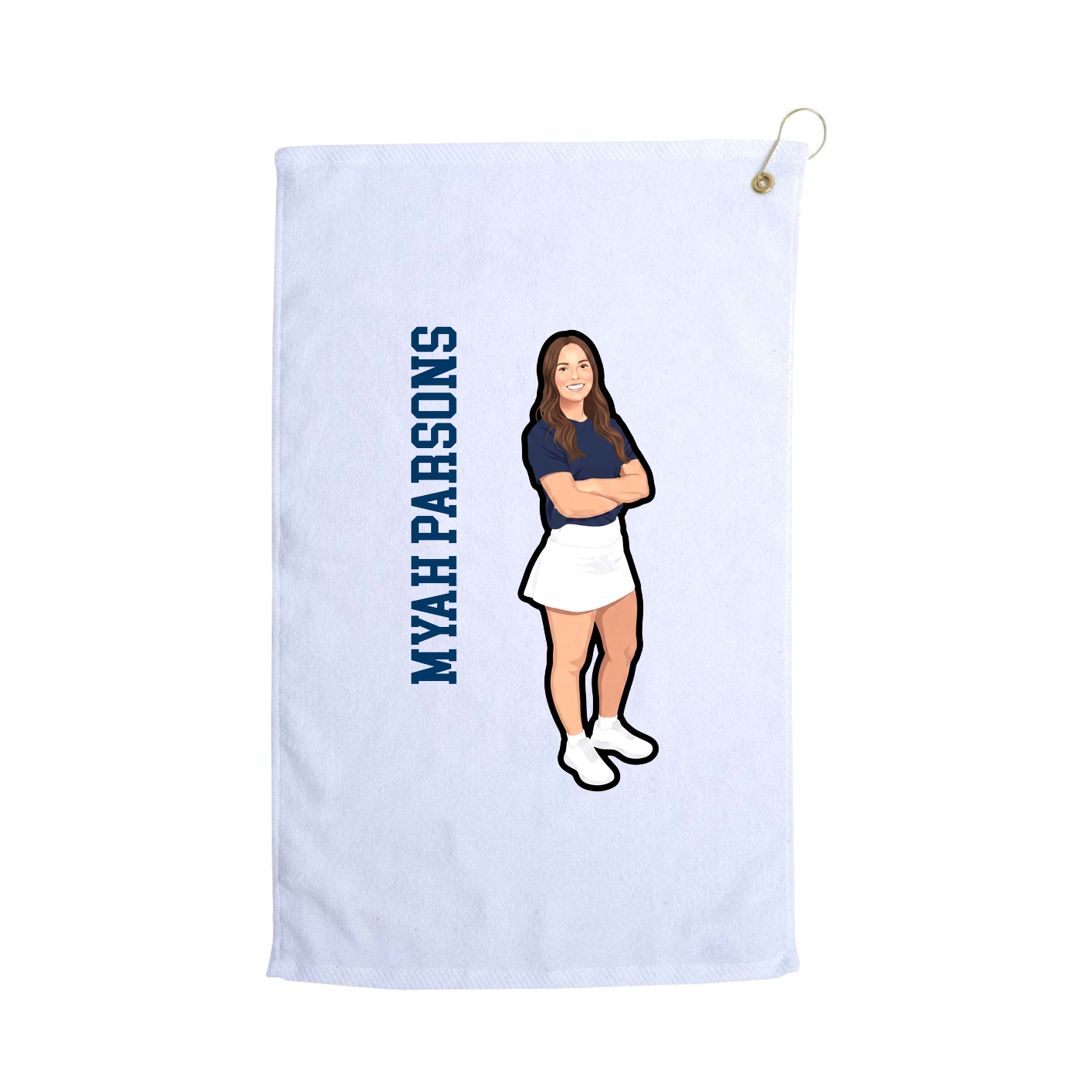 Terry Velour Golf Towel