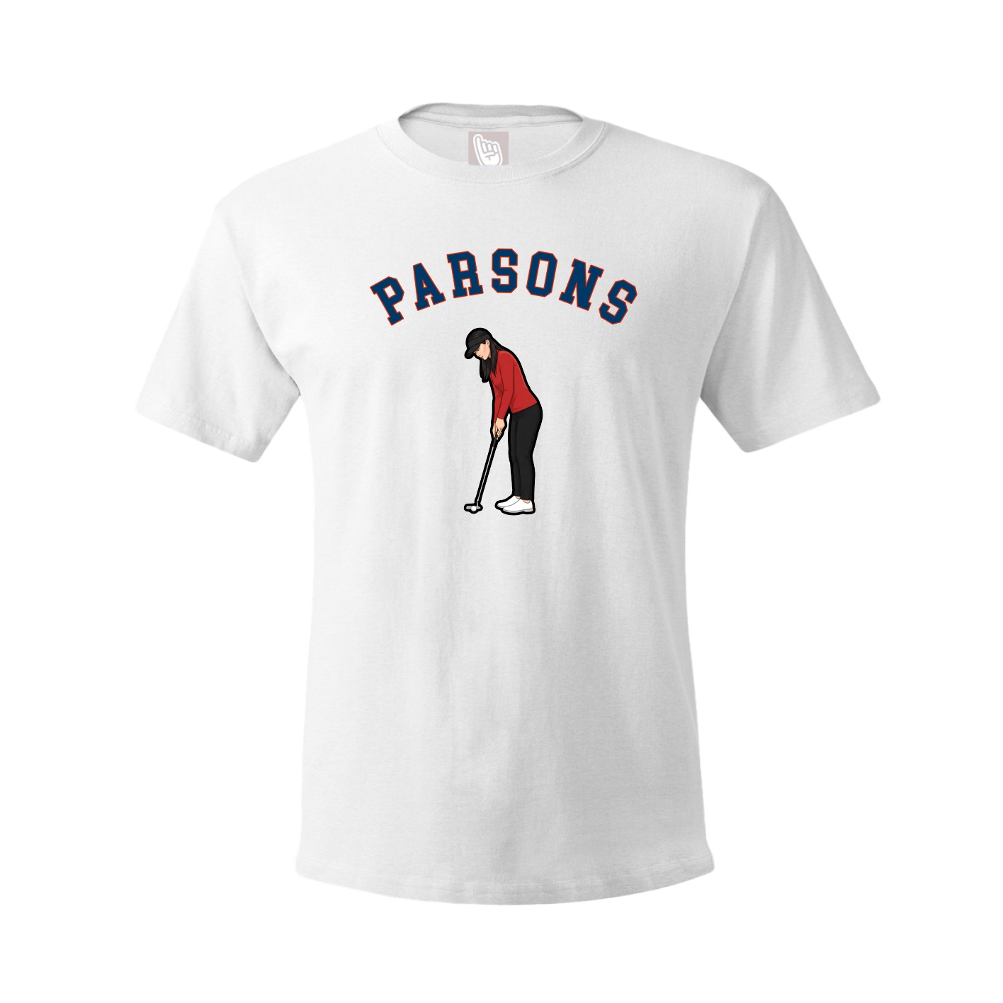 Youth Tee — Shirsey Arch in White