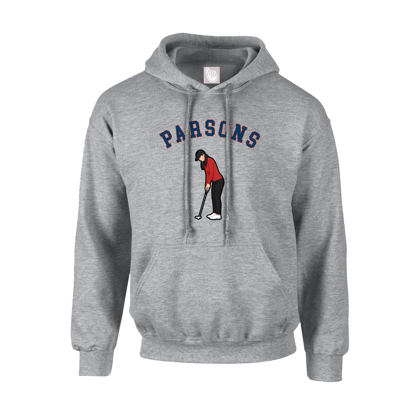 Hoodie — Shirsey Arch in Grey