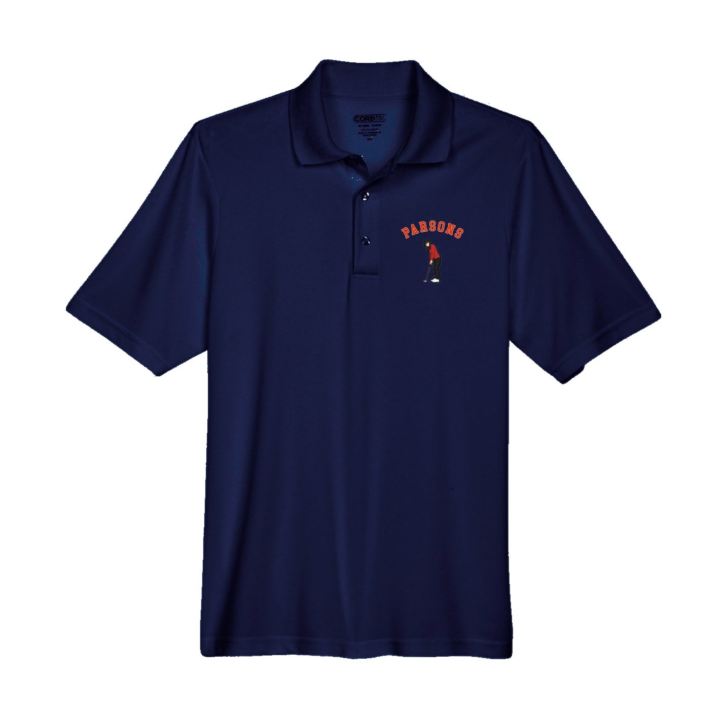 Performance Polo — Shirsey Arch in Navy