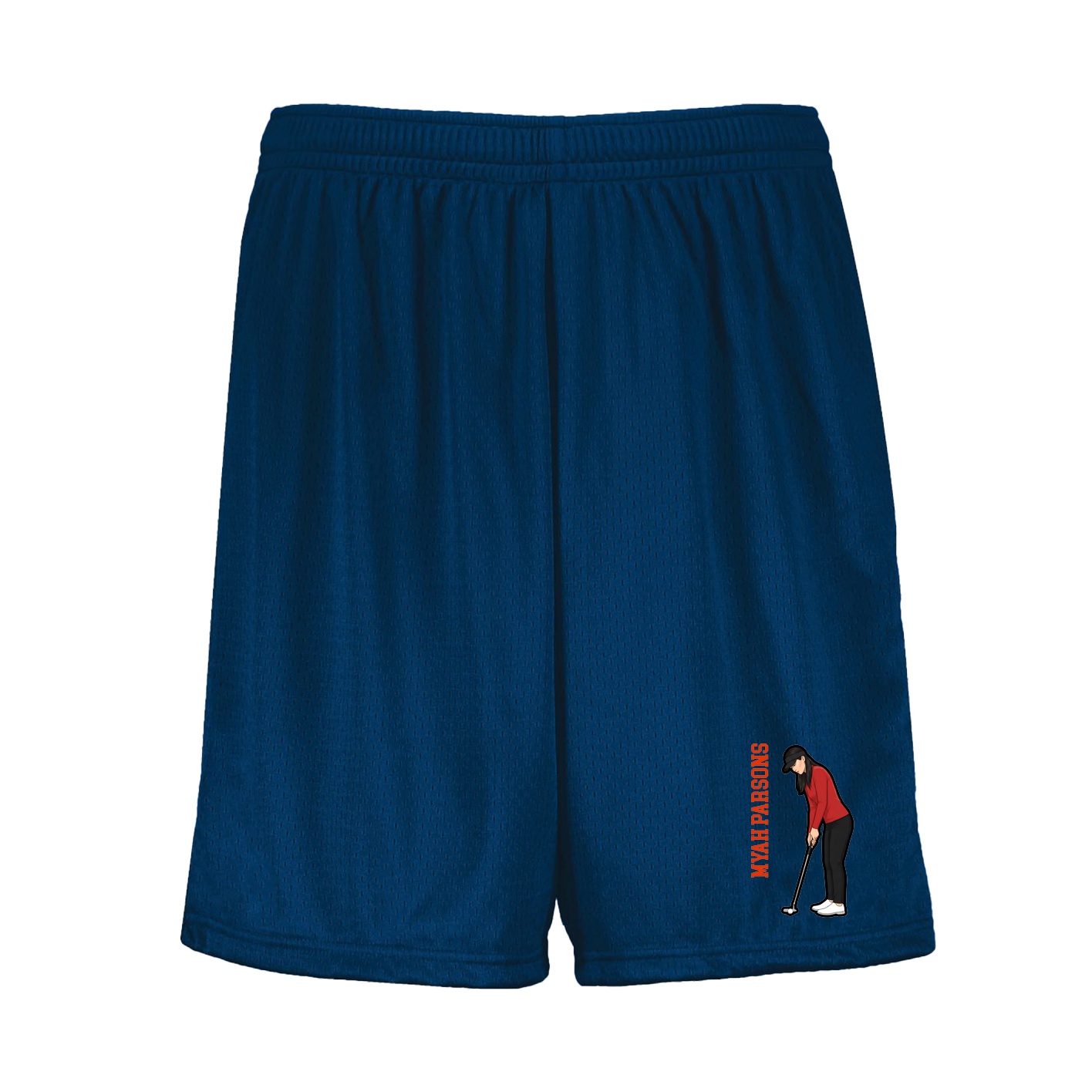 Shorts — Name Vertical in Navy