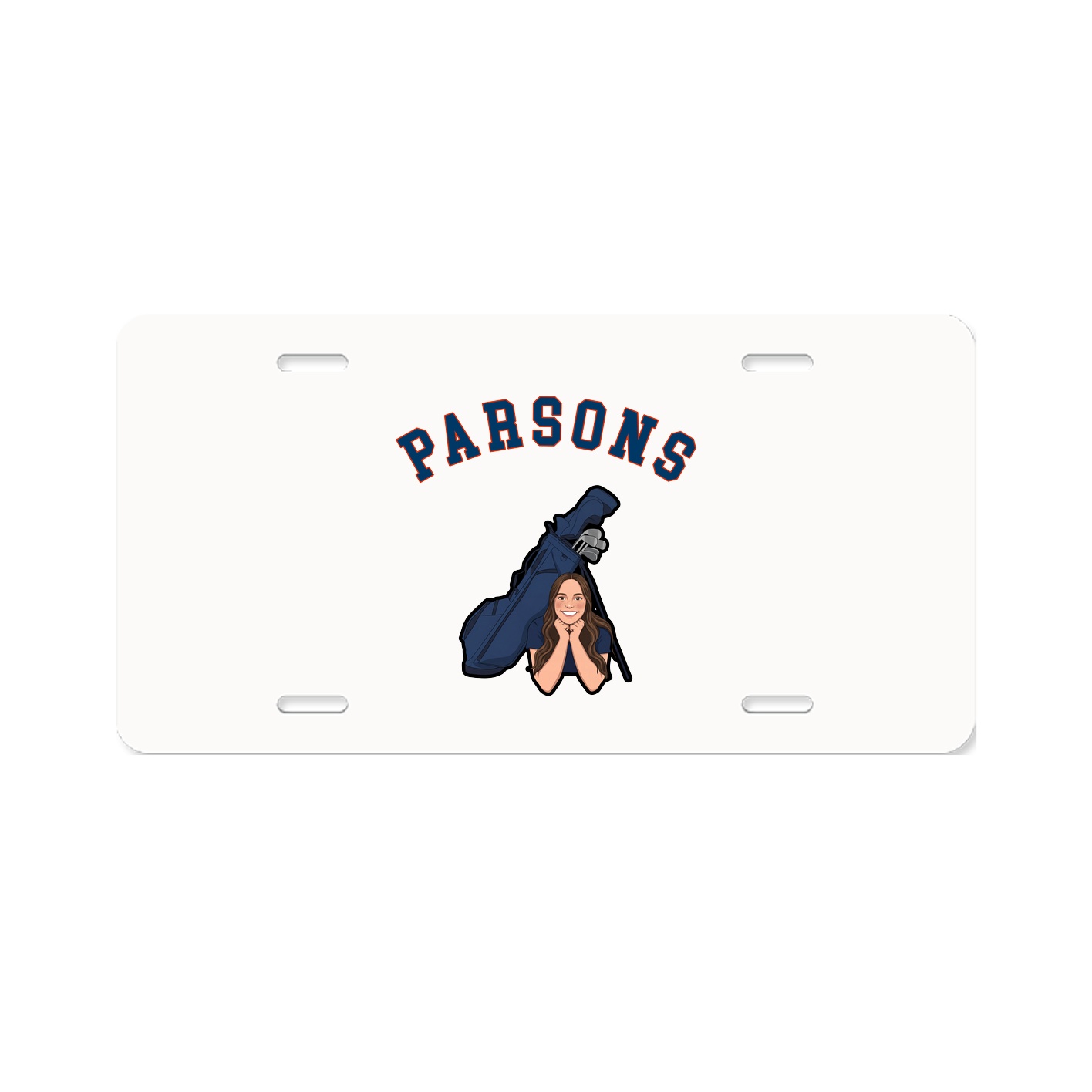 License Plate — Shirsey Arch in Classic