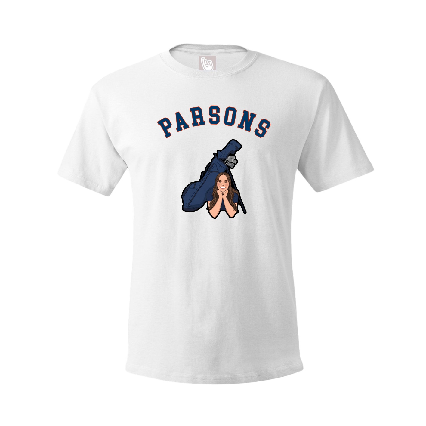 Youth Tee — Shirsey Arch in White
