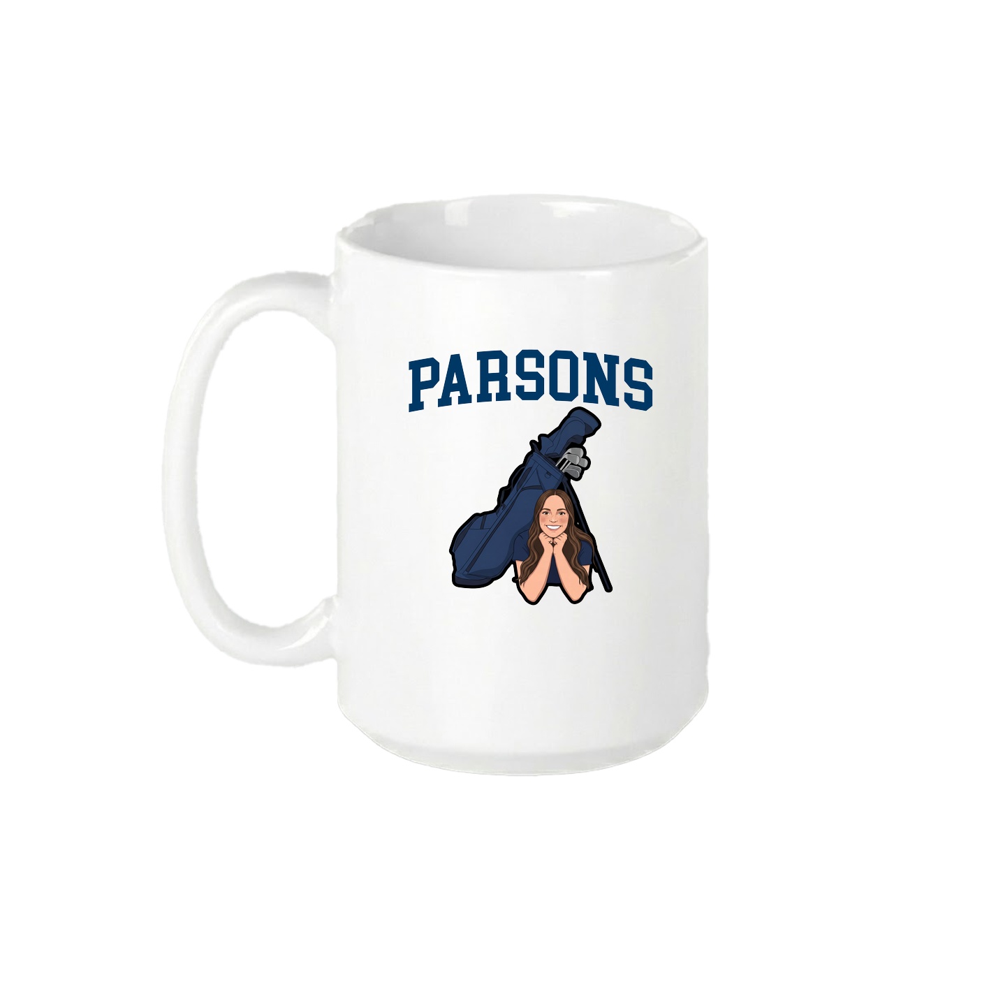 15oz Coffee Mug — Shirsey in White