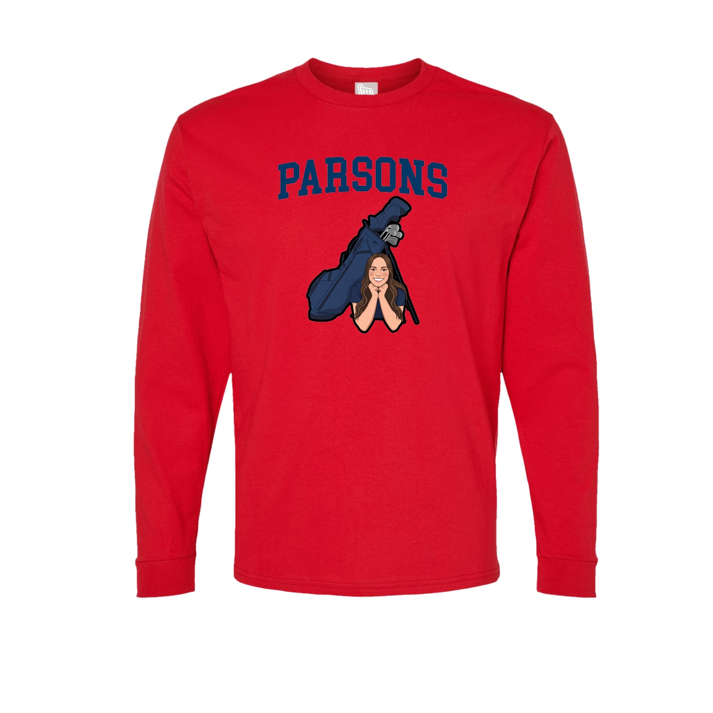 Long Sleeve Tee — Shirsey in Red
