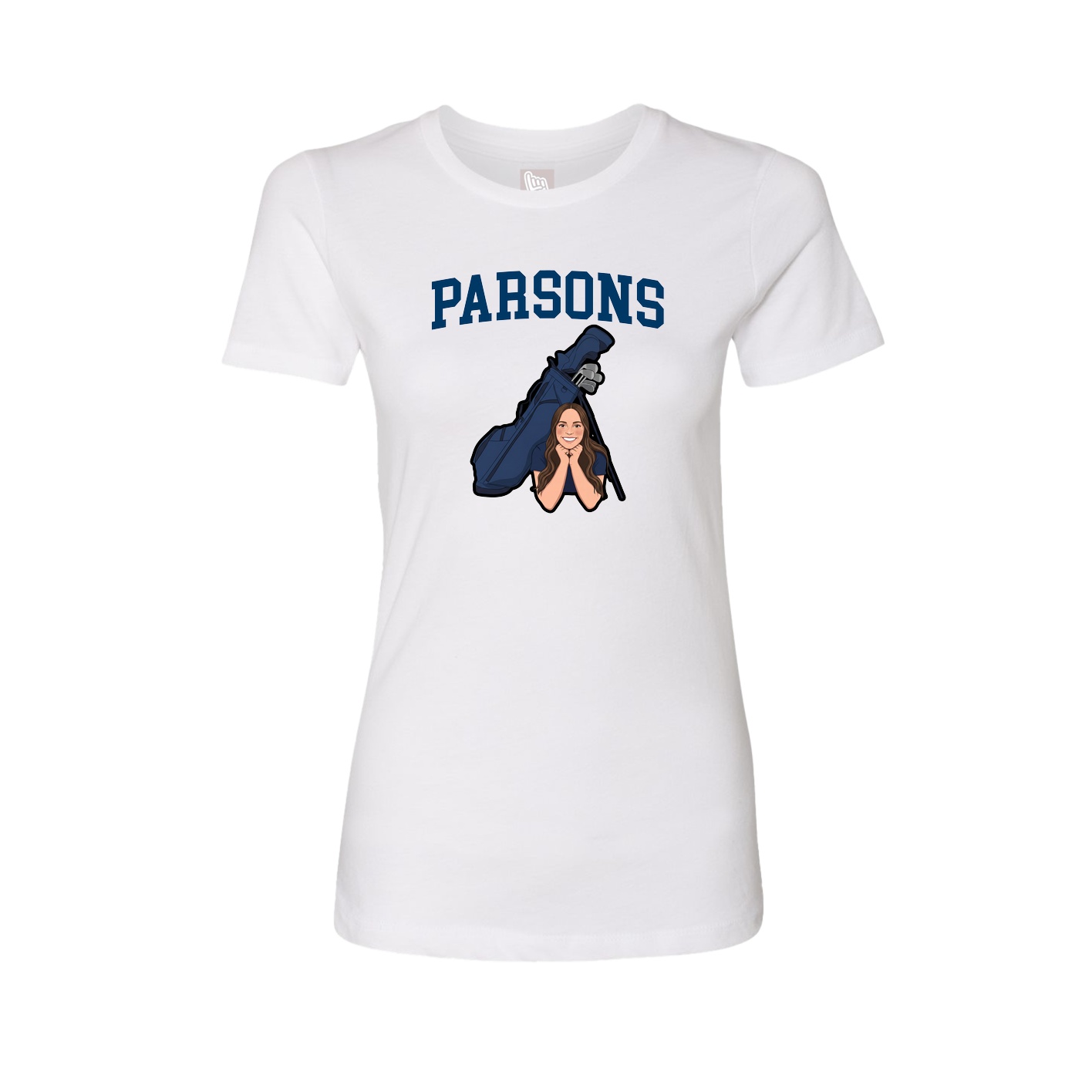 Fitted Women's Tee — Shirsey in White
