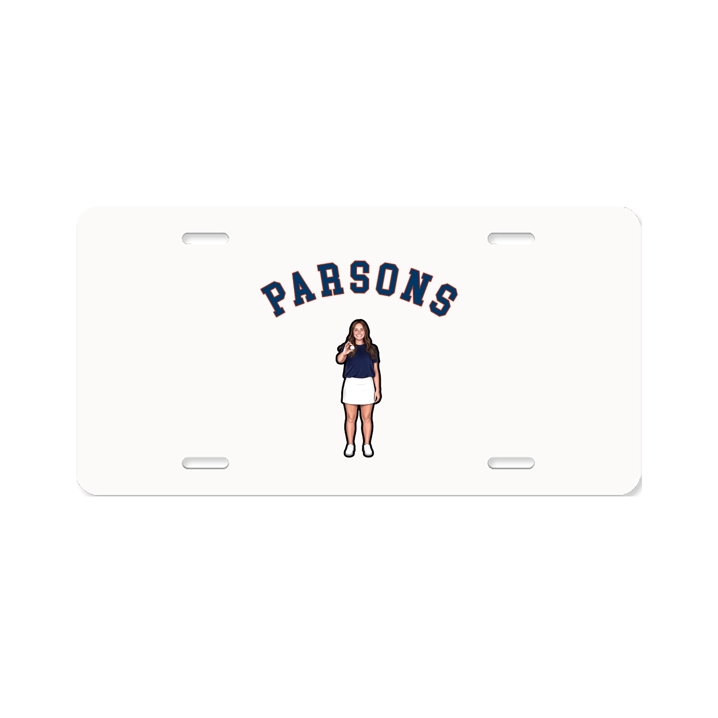 License Plate — Shirsey Arch in Classic
