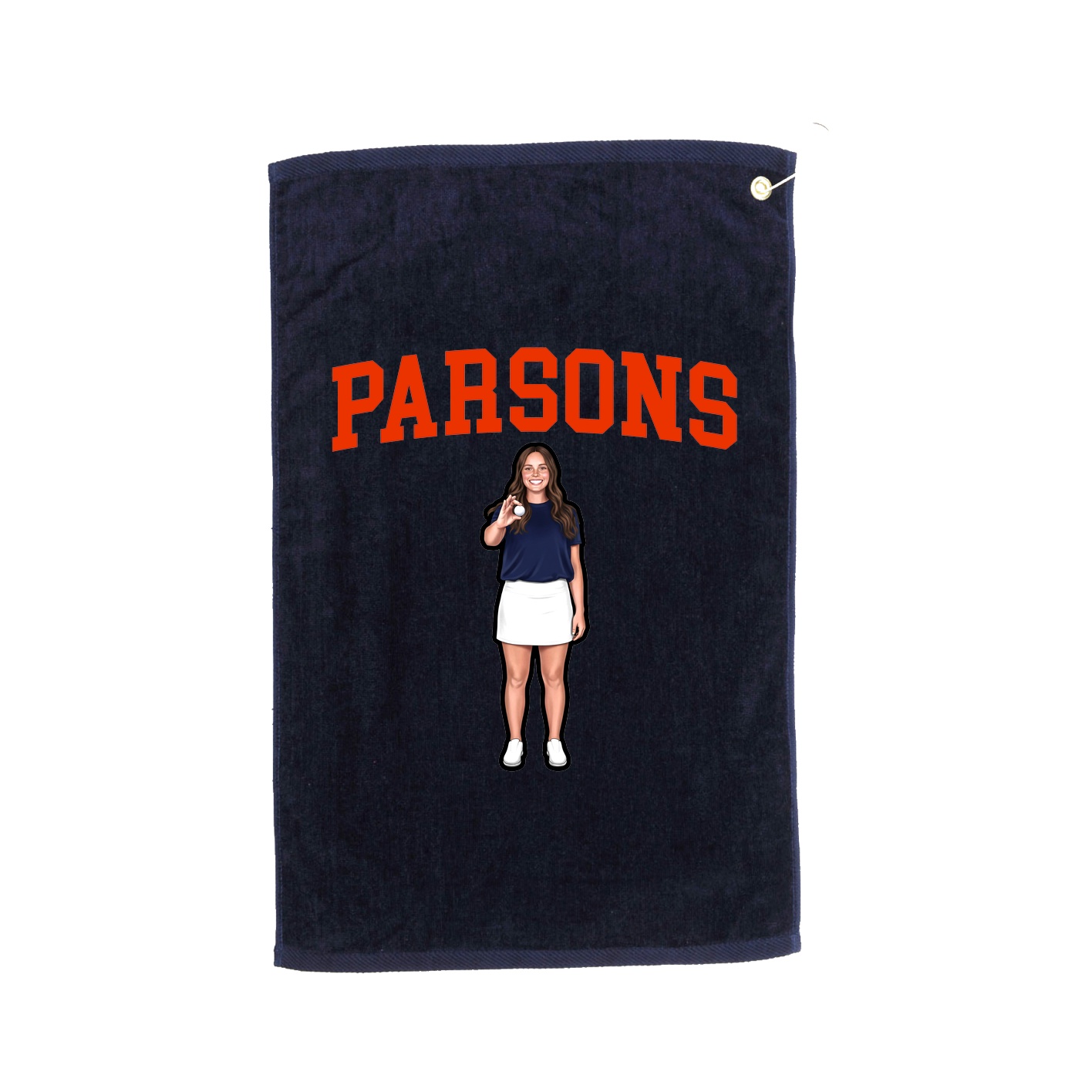 Golf Towel — Shirsey in Navy