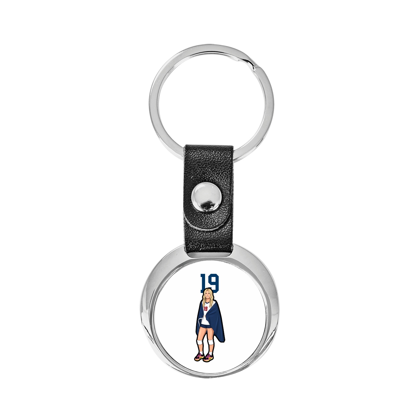 Key Chain — Number Top in Classic