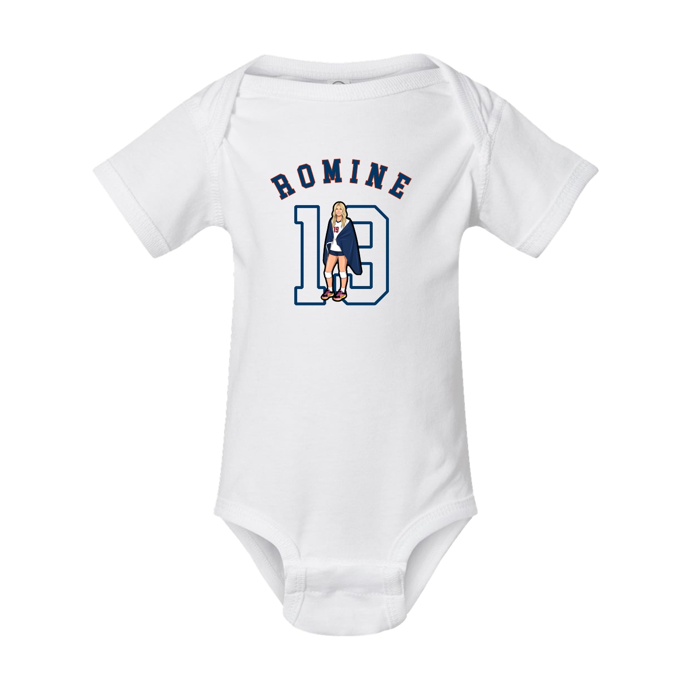 Baby Onesie — Shirsey Arch in White