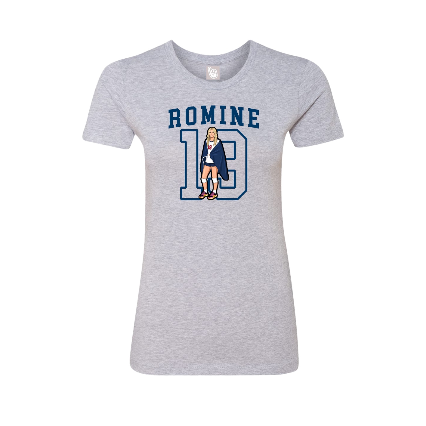 Womens Tee — Shirsey in Grey