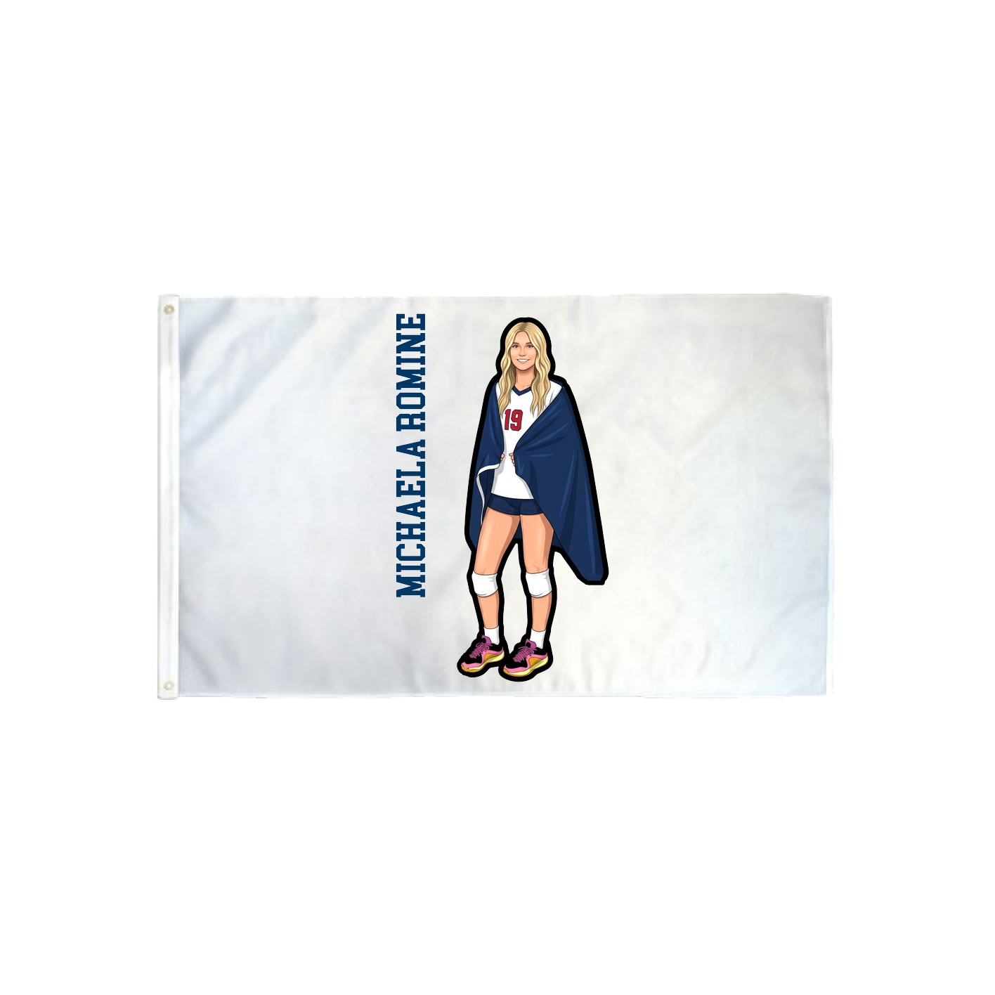 3x5 Flag — Name Vertical in Classic