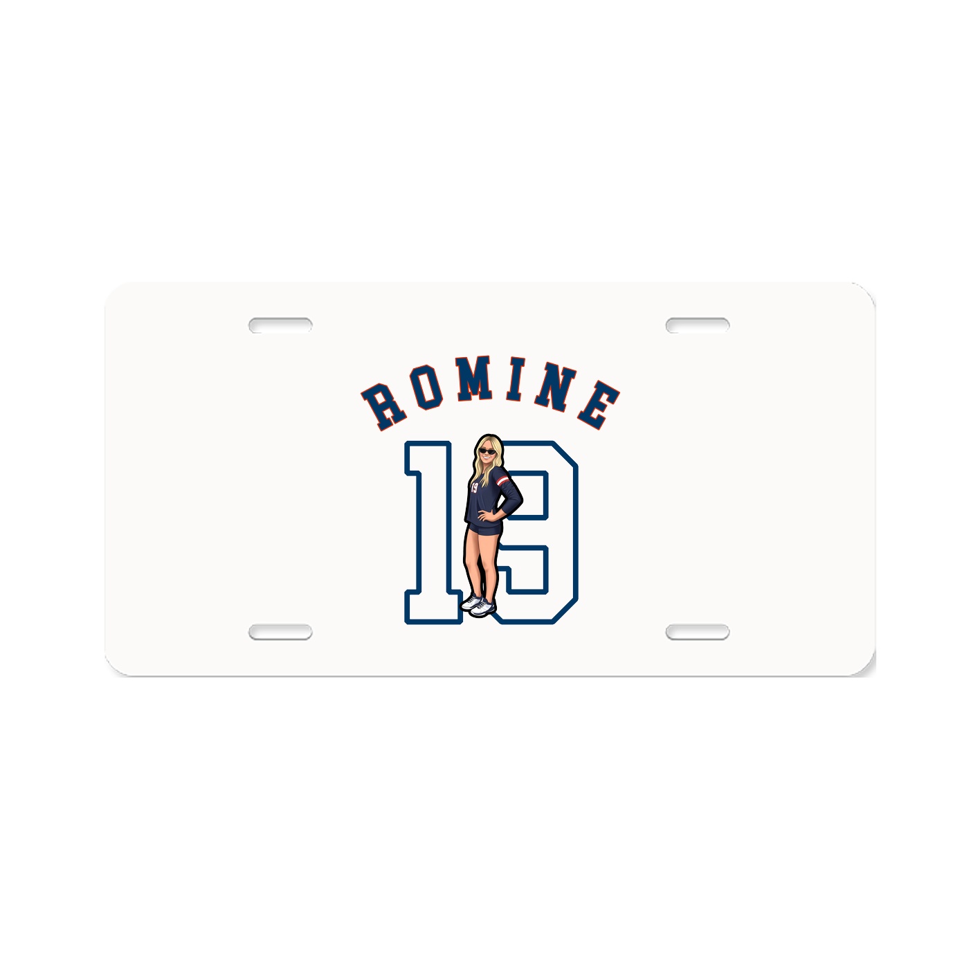 License Plate — Shirsey Arch in Classic