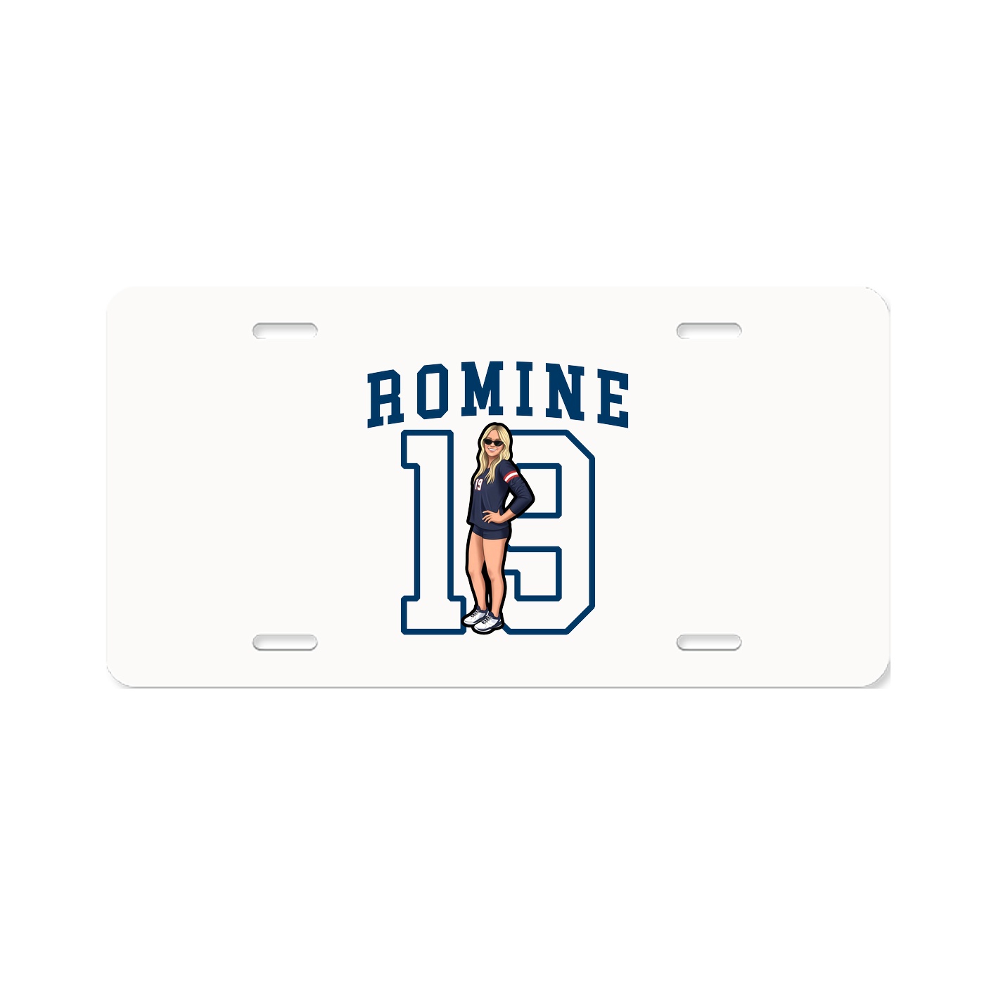License Plate — Shirsey in Classic