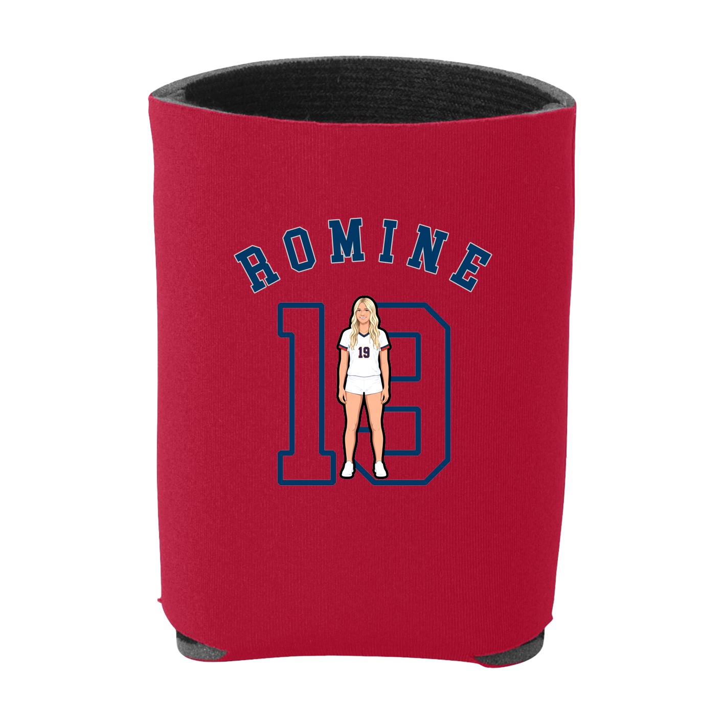Can Holder — Shirsey Arch in Red